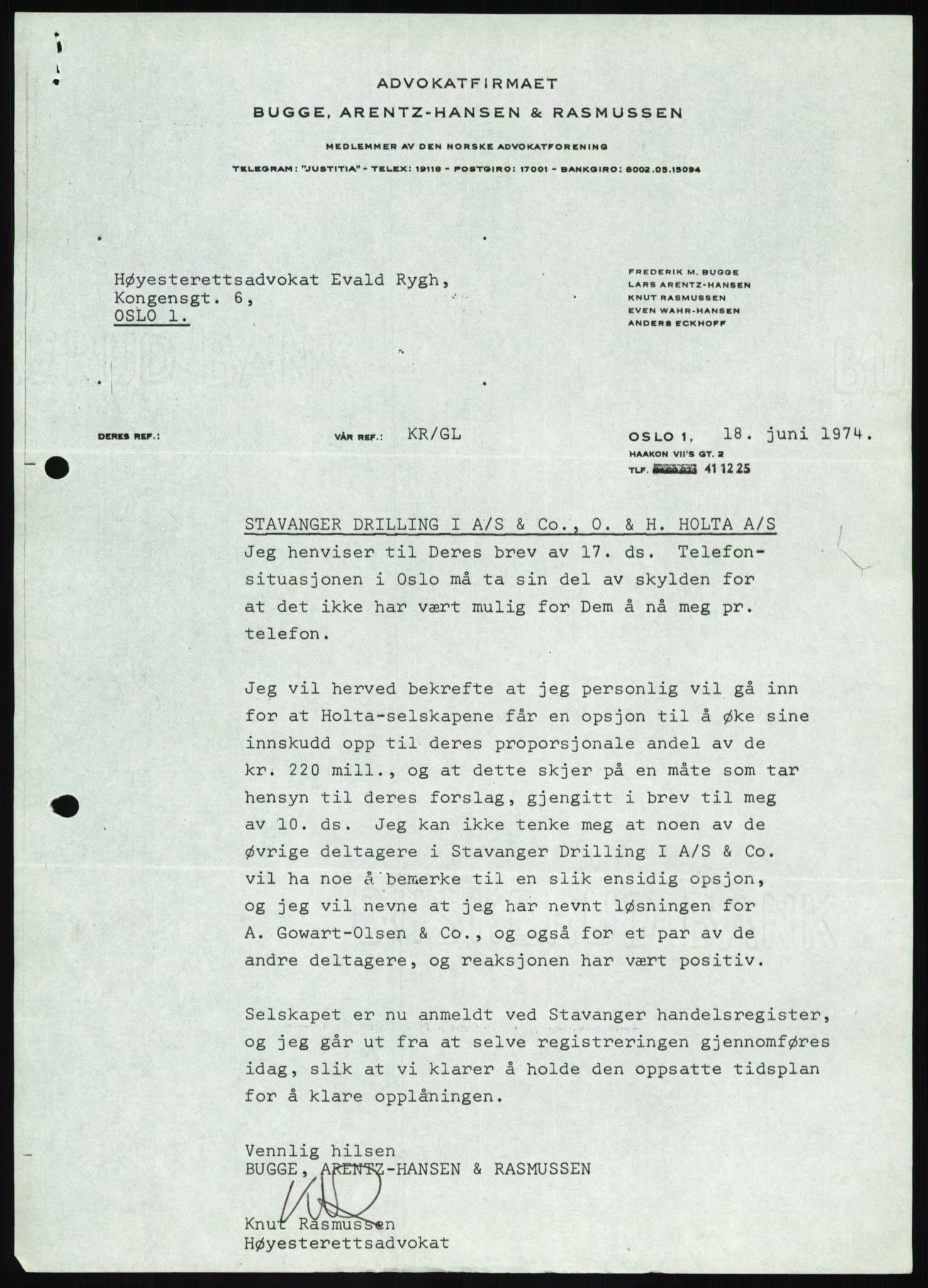 Pa 1503 - Stavanger Drilling AS, AV/SAST-A-101906/D/L0006: Korrespondanse og saksdokumenter, 1974-1984, p. 770