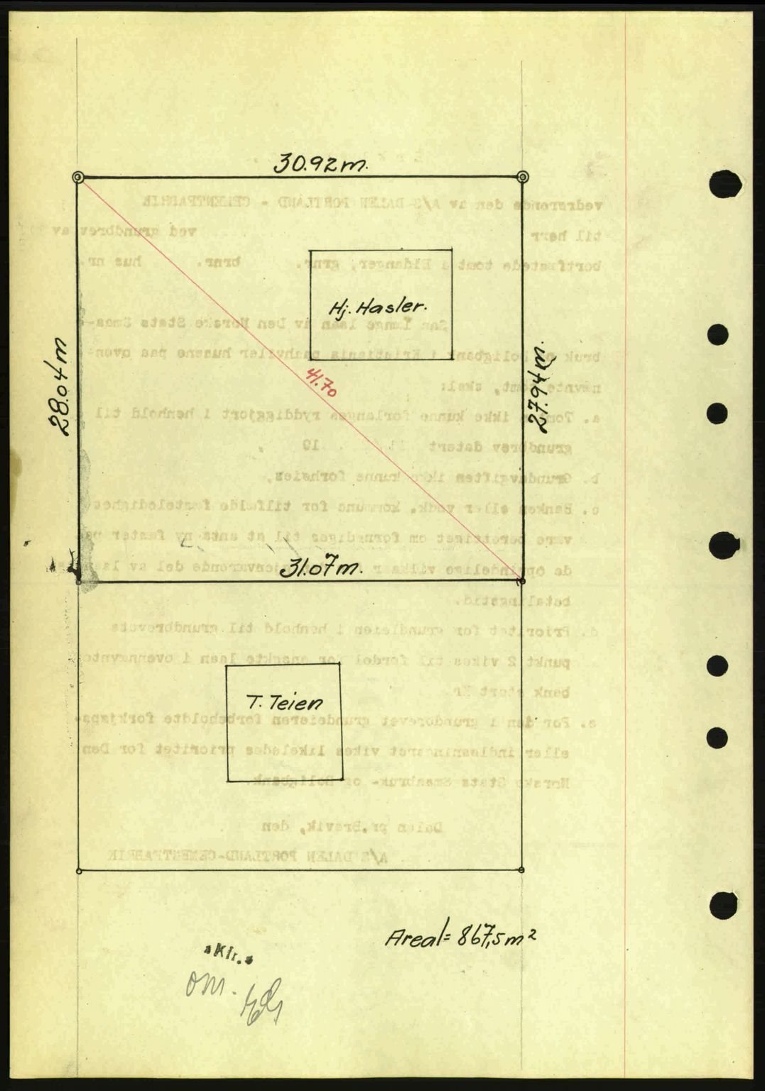 Bamble sorenskriveri, AV/SAKO-A-214/G/Ga/Gag/L0002: Mortgage book no. A-2, 1937-1938, Diary no: : 693/1938