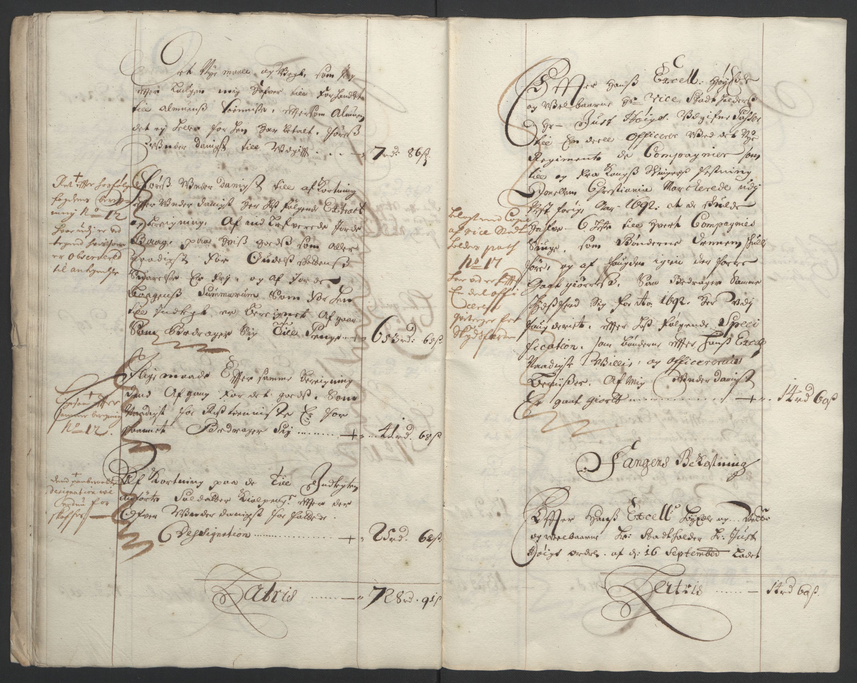 Rentekammeret inntil 1814, Reviderte regnskaper, Fogderegnskap, AV/RA-EA-4092/R13/L0831: Fogderegnskap Solør, Odal og Østerdal, 1693, p. 25