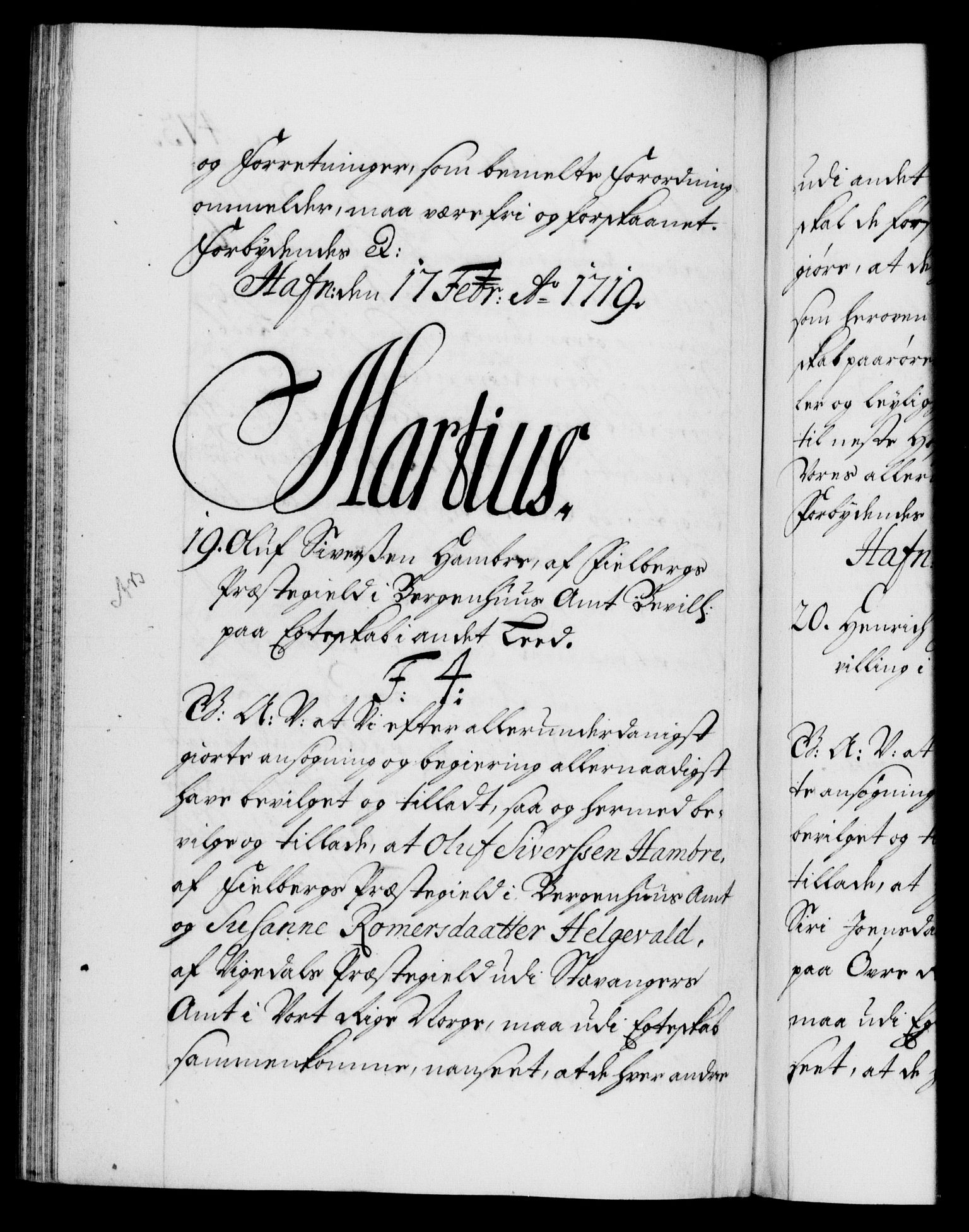 Danske Kanselli 1572-1799, AV/RA-EA-3023/F/Fc/Fca/Fcaa/L0022: Norske registre, 1716-1719, p. 473b