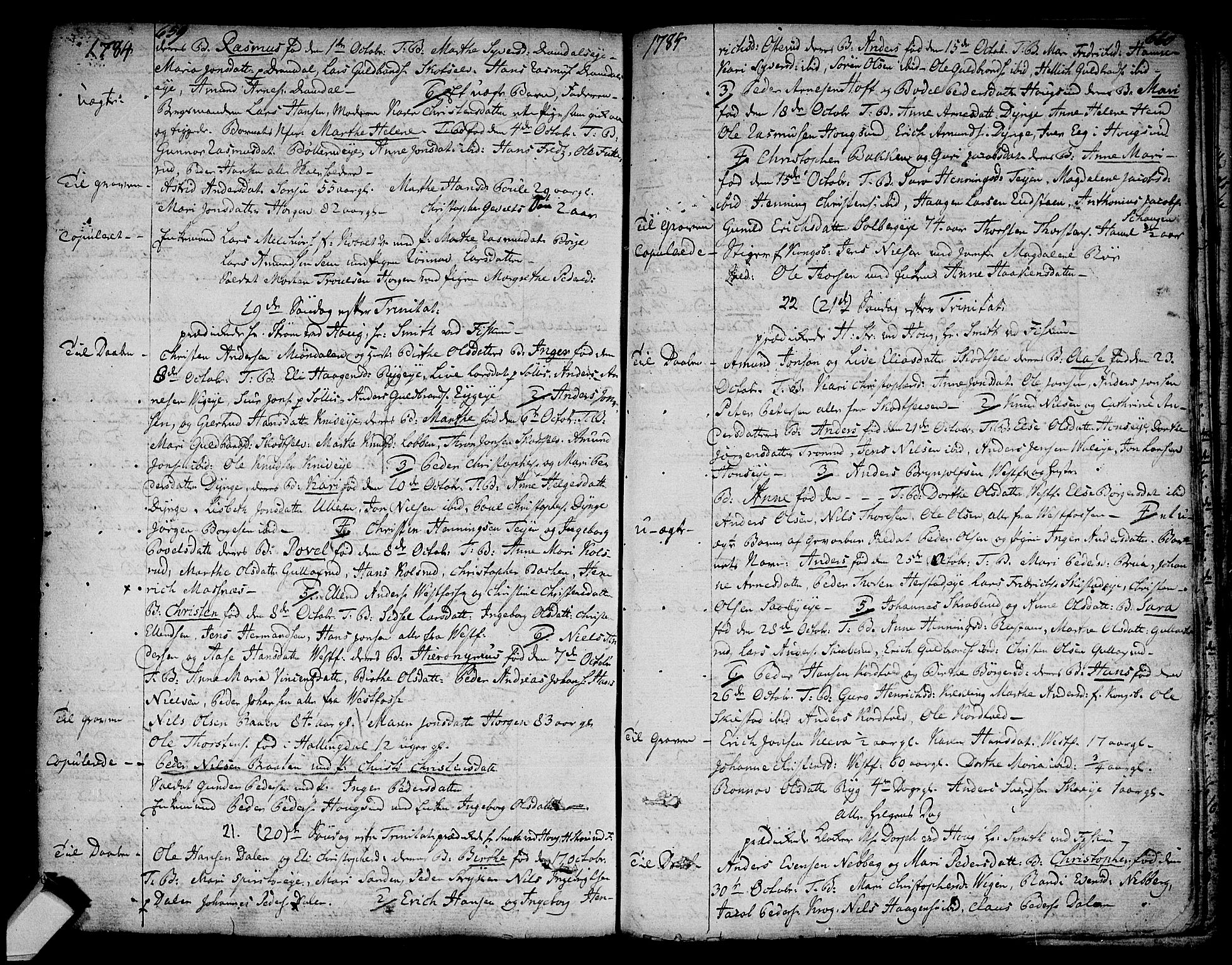 Eiker kirkebøker, SAKO/A-4/F/Fa/L0008: Parish register (official) no. I 8, 1764-1788, p. 659-660