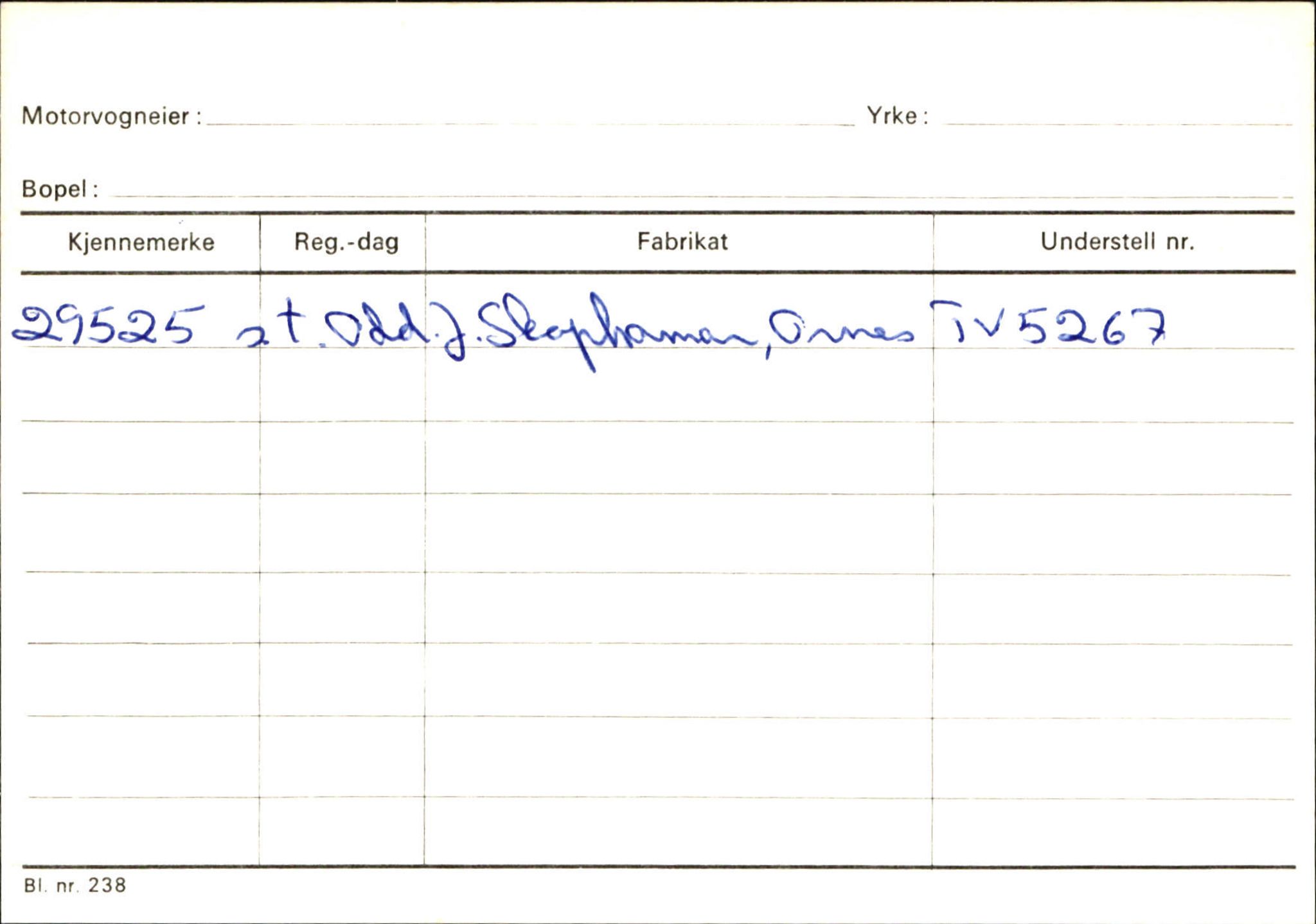 Statens vegvesen, Sogn og Fjordane vegkontor, AV/SAB-A-5301/4/F/L0132: Eigarregister Askvoll A-Å. Balestrand A-Å, 1945-1975, p. 2530