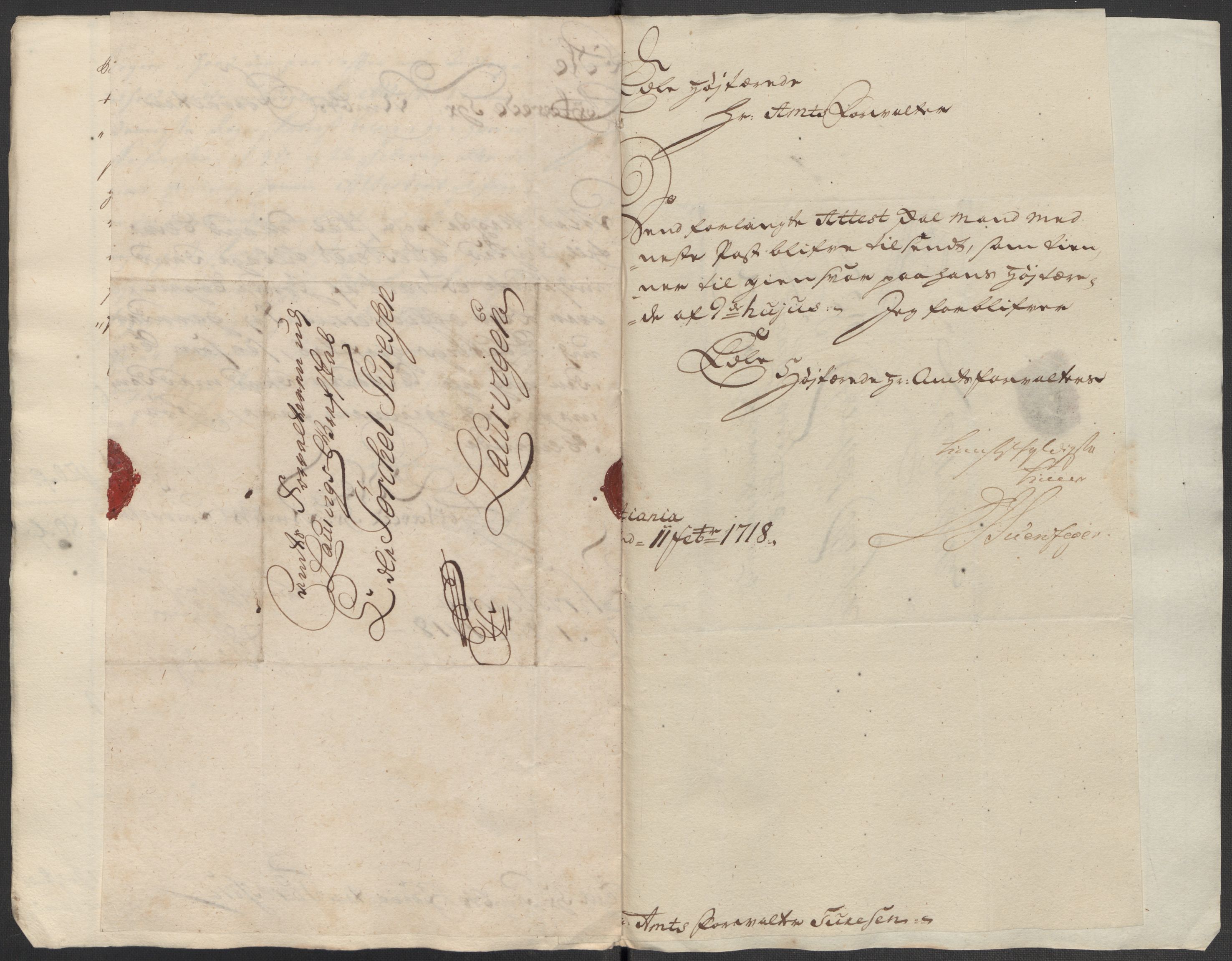 Rentekammeret inntil 1814, Reviderte regnskaper, Fogderegnskap, AV/RA-EA-4092/R33/L1987: Fogderegnskap Larvik grevskap, 1716-1717, p. 590