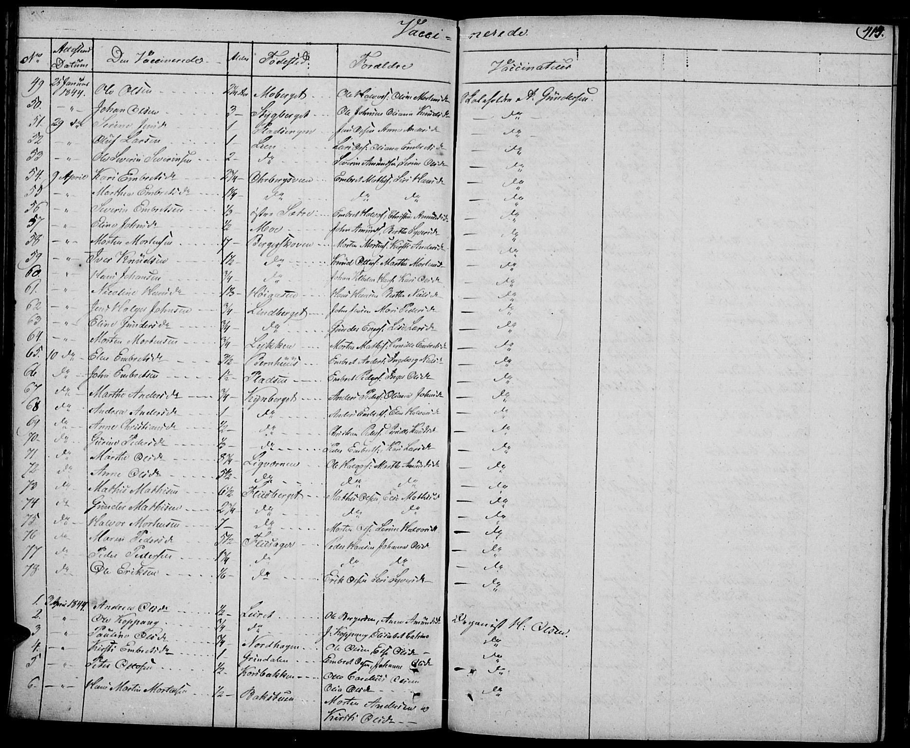 Elverum prestekontor, AV/SAH-PREST-044/H/Ha/Haa/L0008: Parish register (official) no. 8, 1830-1842, p. 414