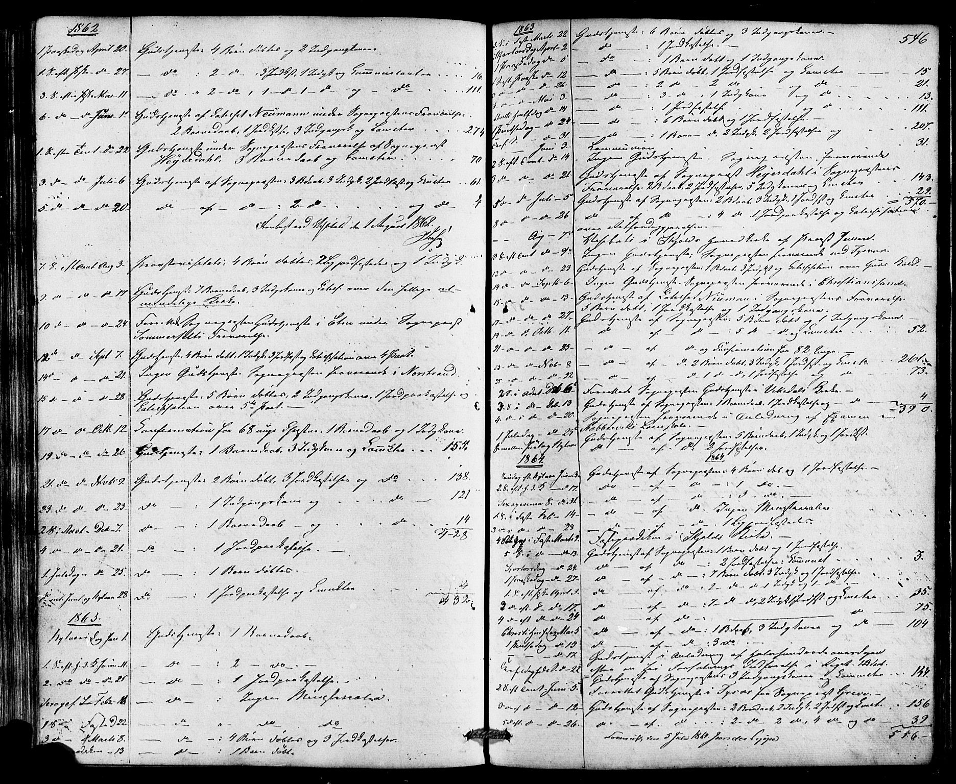 Skjold sokneprestkontor, AV/SAST-A-101847/H/Ha/Haa/L0008: Parish register (official) no. A 8, 1856-1882, p. 546