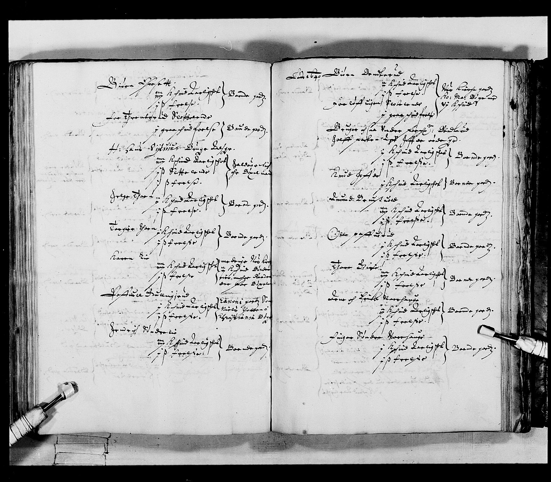 Stattholderembetet 1572-1771, AV/RA-EA-2870/Ek/L0019/0001: Jordebøker 1633-1658 / Jordebøker for Akershus len, 1642, p. 193