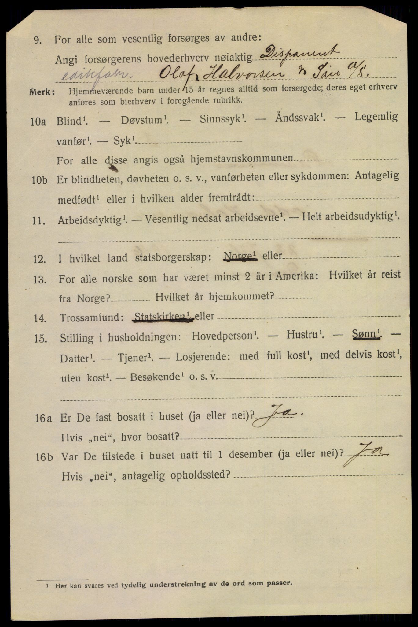 SAKO, 1920 census for Drammen, 1920, p. 18350