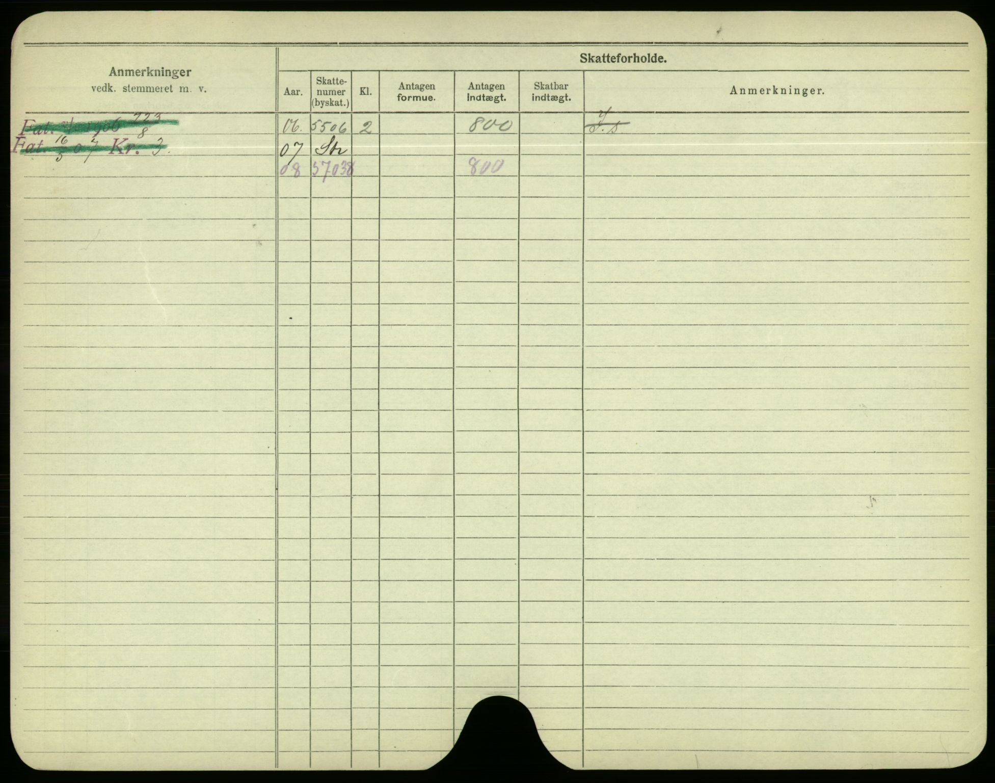 Oslo folkeregister, Registerkort, AV/SAO-A-11715/F/Fa/Fac/L0003: Menn, 1906-1914, p. 1029b