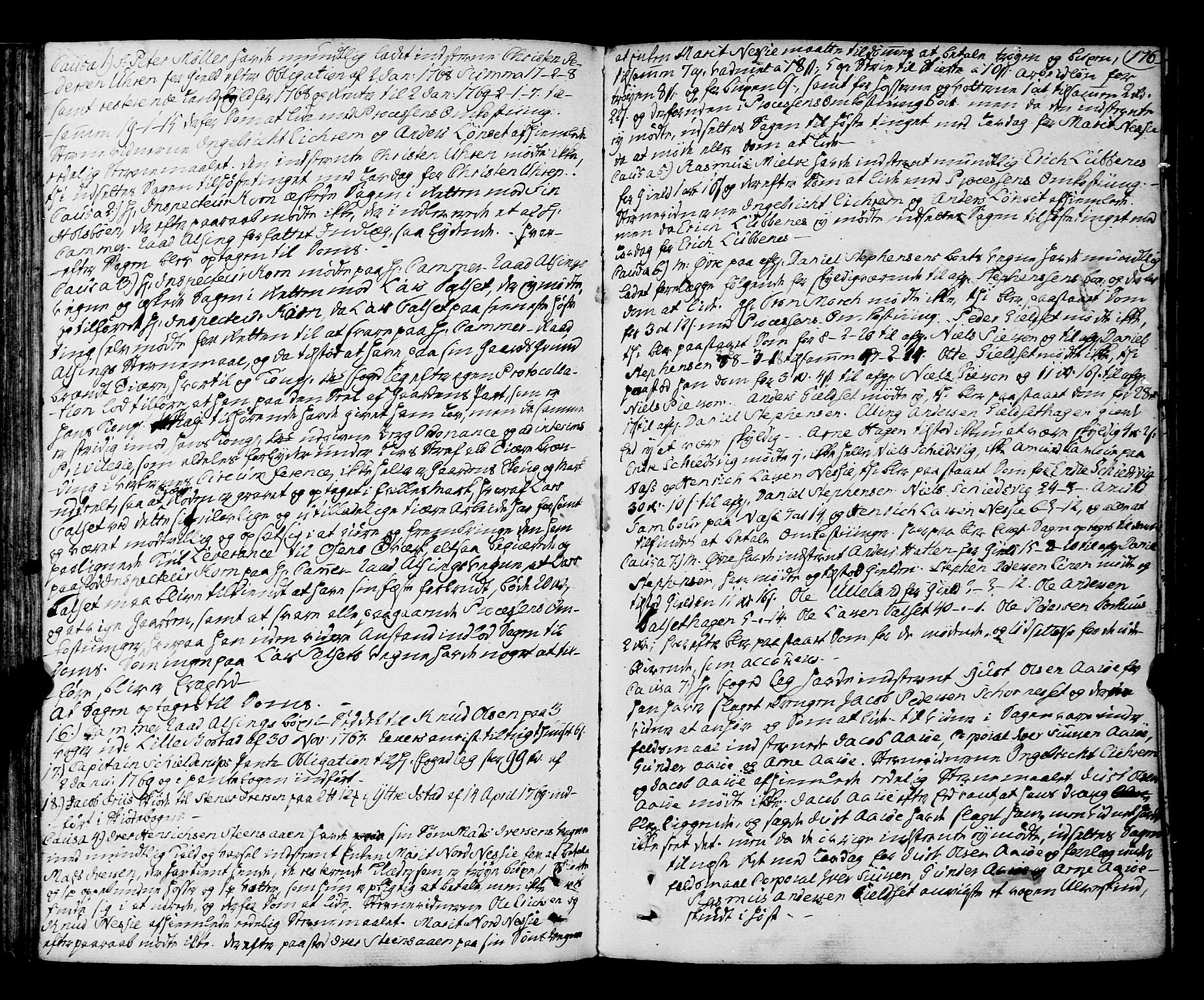 Romsdal sorenskriveri, SAT/A-4149/1/1/1A/L0015: Tingbok, 1765-1775, p. 175b-176a