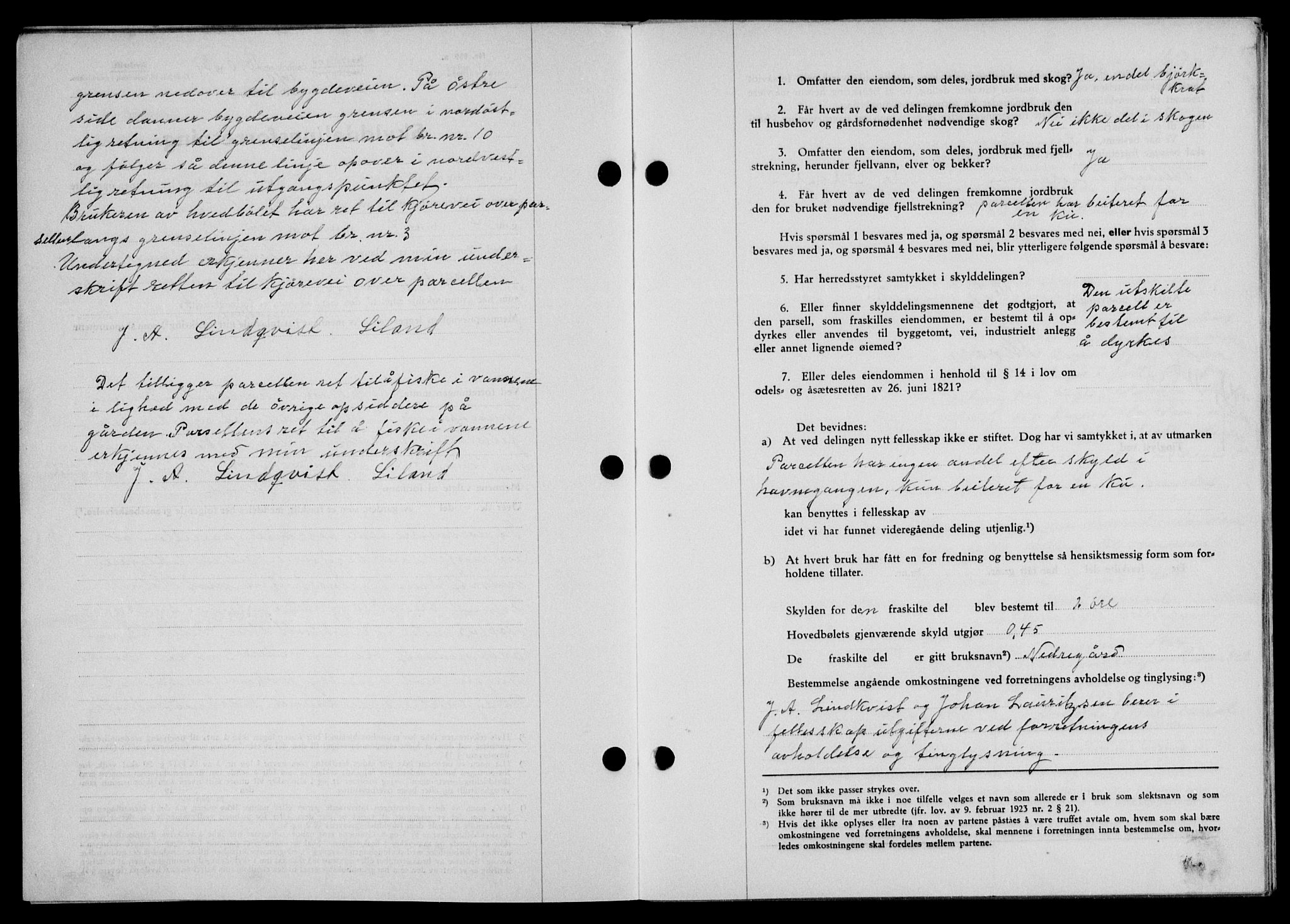 Lofoten sorenskriveri, SAT/A-0017/1/2/2C/L0002a: Mortgage book no. 2a, 1937-1937, Diary no: : 1610/1937