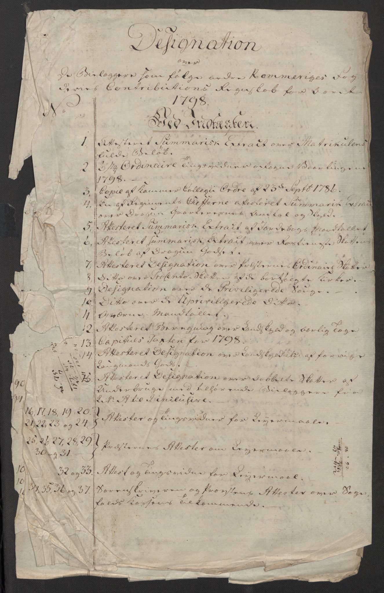 Rentekammeret inntil 1814, Reviderte regnskaper, Fogderegnskap, RA/EA-4092/R11/L0674: Fogderegnskap Nedre Romerike, 1798, p. 47