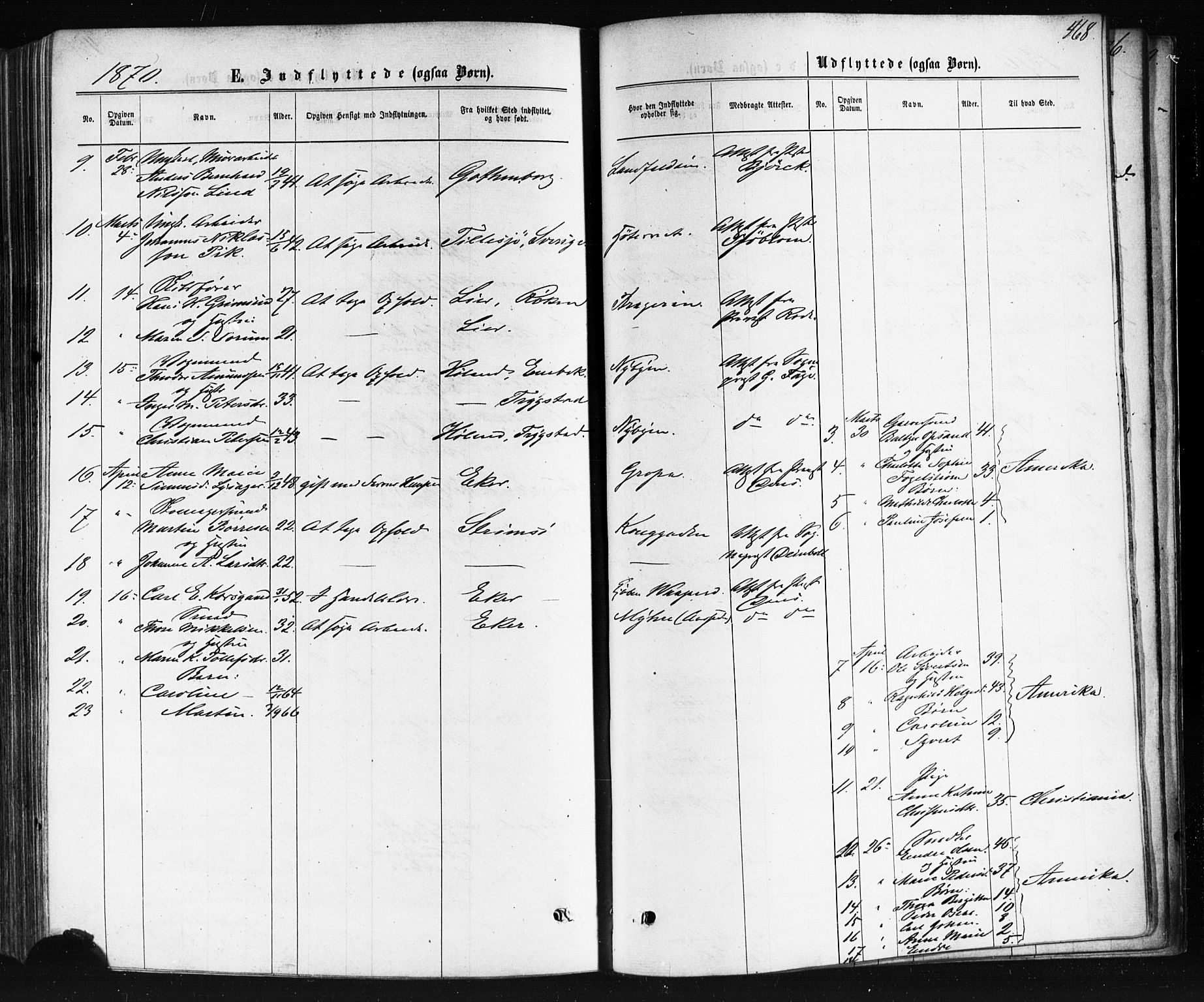 Bragernes kirkebøker, AV/SAKO-A-6/F/Fb/L0004: Parish register (official) no. II 4, 1869-1875, p. 468