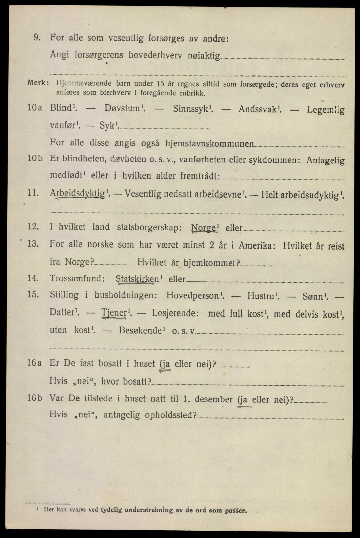 SAKO, 1920 census for Modum, 1920, p. 6466