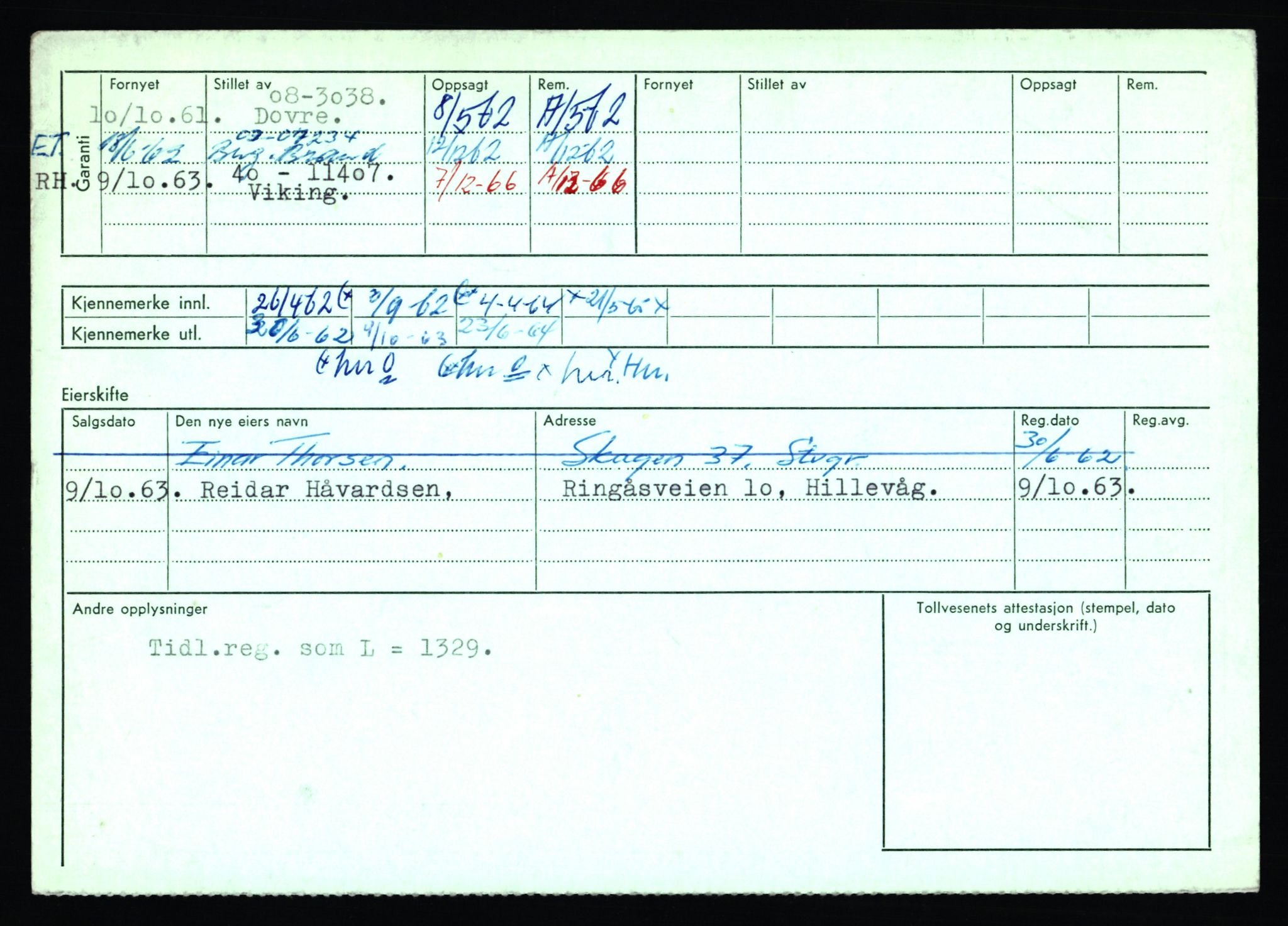 Stavanger trafikkstasjon, AV/SAST-A-101942/0/F/L0063: L-62700 - L-63799, 1930-1971, p. 2434