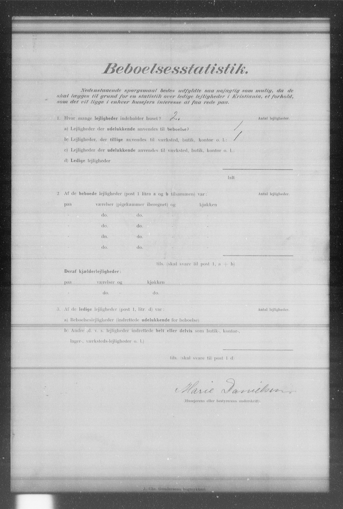 OBA, Municipal Census 1902 for Kristiania, 1902, p. 14757