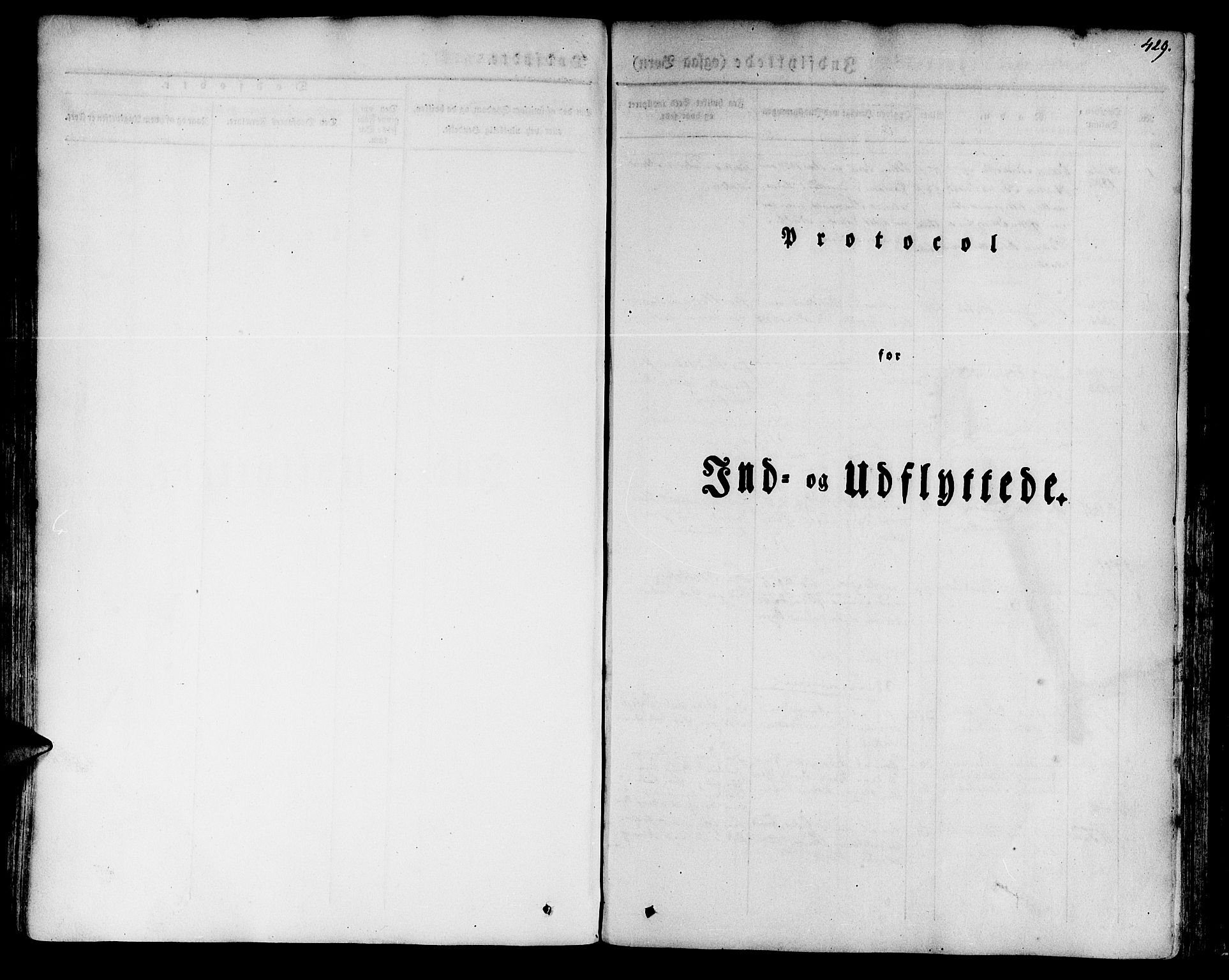 Innvik sokneprestembete, SAB/A-80501: Parish register (official) no. A 4II, 1832-1846, p. 429