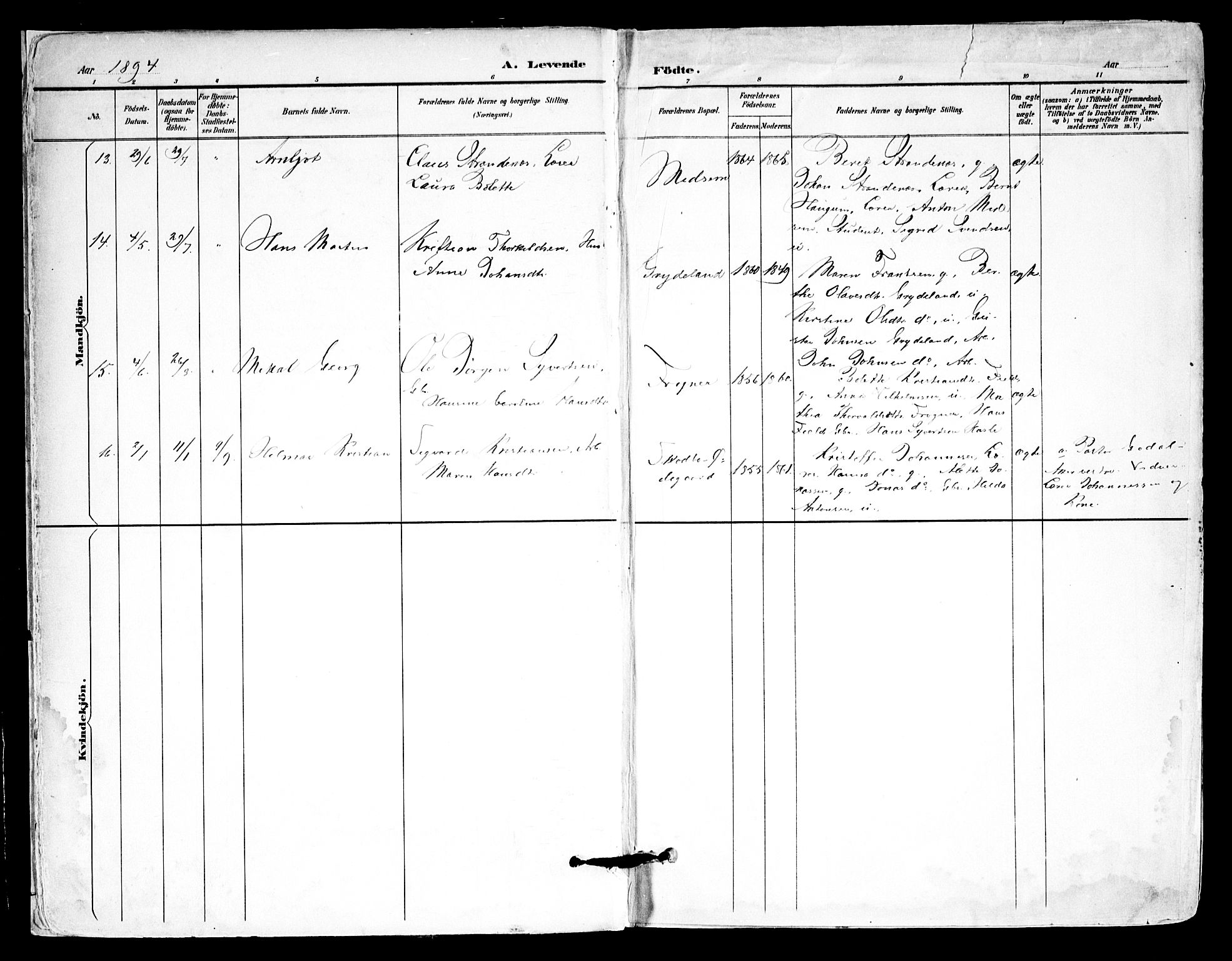 Kråkstad prestekontor Kirkebøker, AV/SAO-A-10125a/F/Fa/L0010: Parish register (official) no. I 10, 1893-1931, p. 8