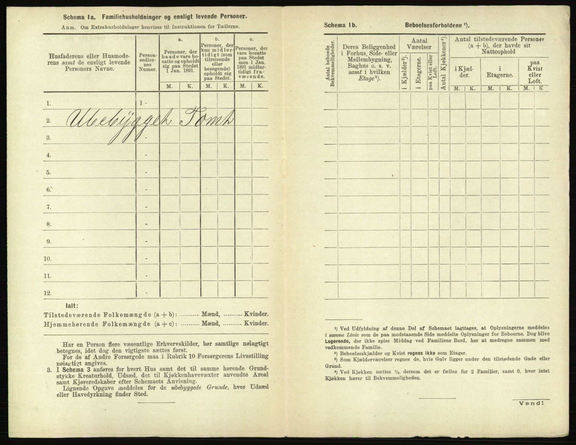 RA, 1891 census for 0104 Moss, 1891, p. 685