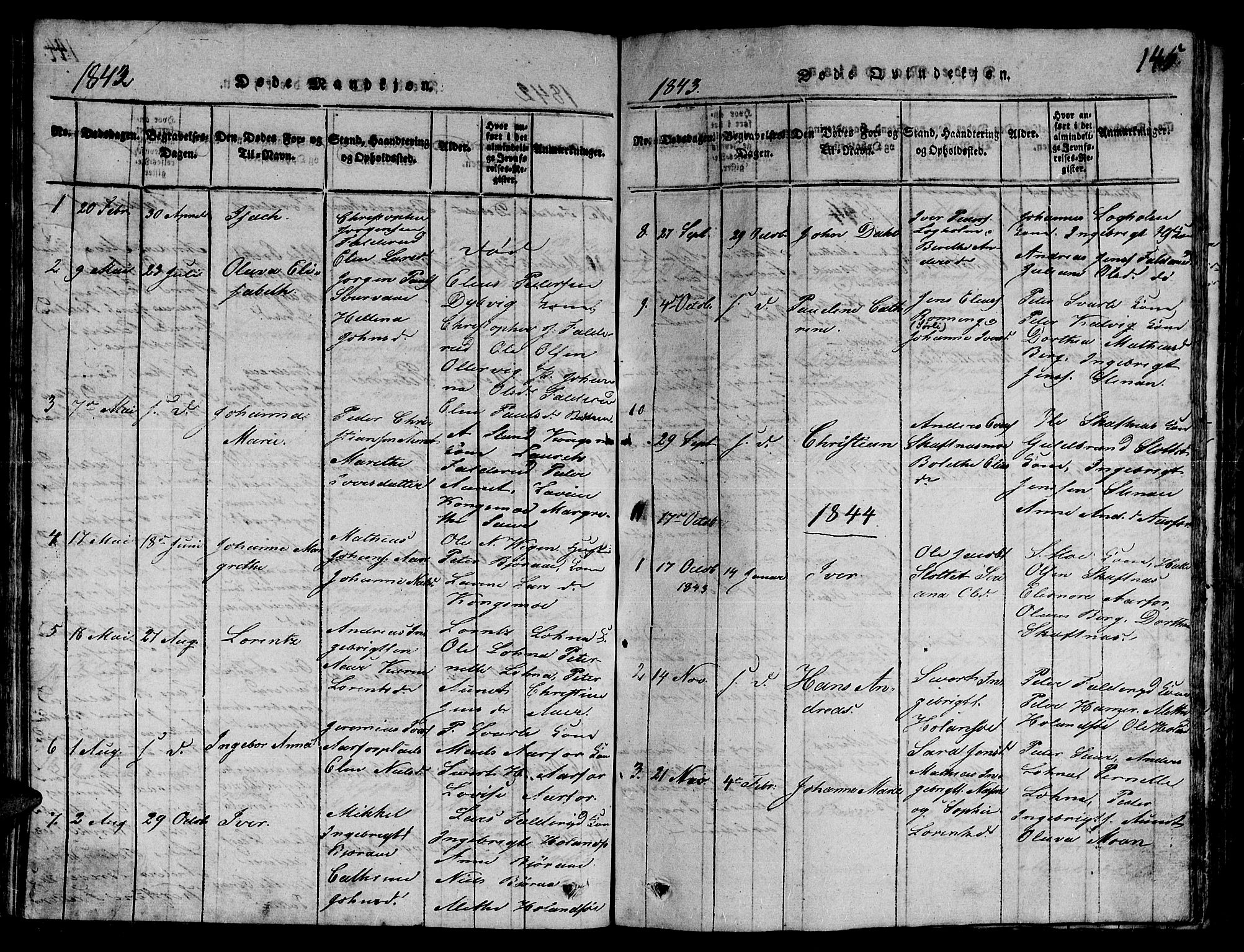 Ministerialprotokoller, klokkerbøker og fødselsregistre - Nord-Trøndelag, SAT/A-1458/780/L0648: Parish register (copy) no. 780C01 /3, 1815-1877, p. 145