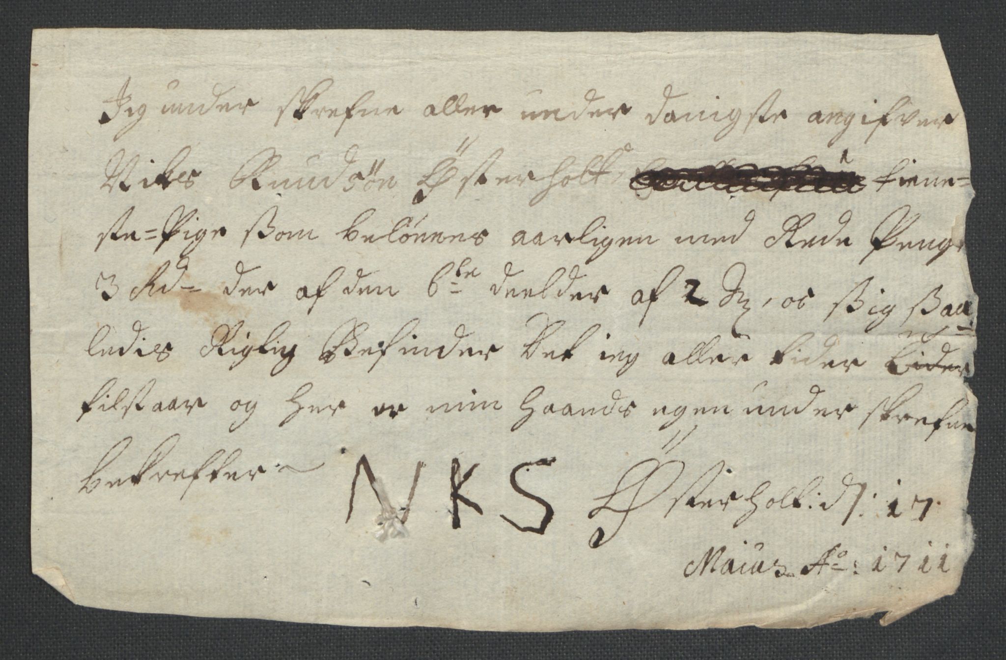 Rentekammeret inntil 1814, Reviderte regnskaper, Fogderegnskap, AV/RA-EA-4092/R39/L2319: Fogderegnskap Nedenes, 1710-1711, p. 873