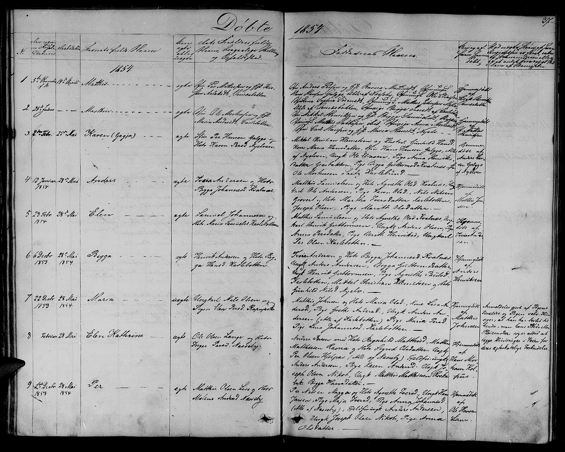Nesseby sokneprestkontor, SATØ/S-1330/H/Ha/L0001kirke: Parish register (official) no. 1, 1838-1855, p. 37