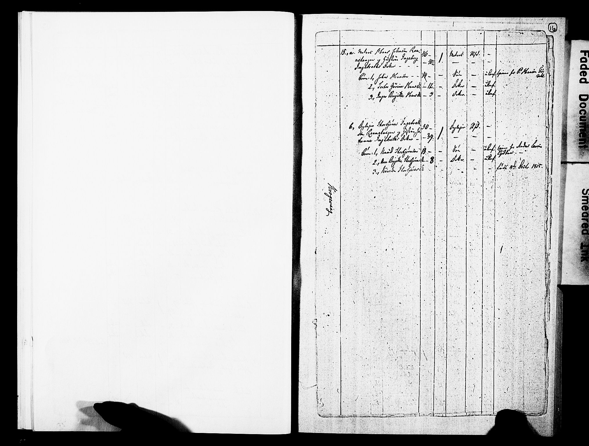 RA, Census 1815 for Dypvåg/Dypvåg, 1815, p. 16