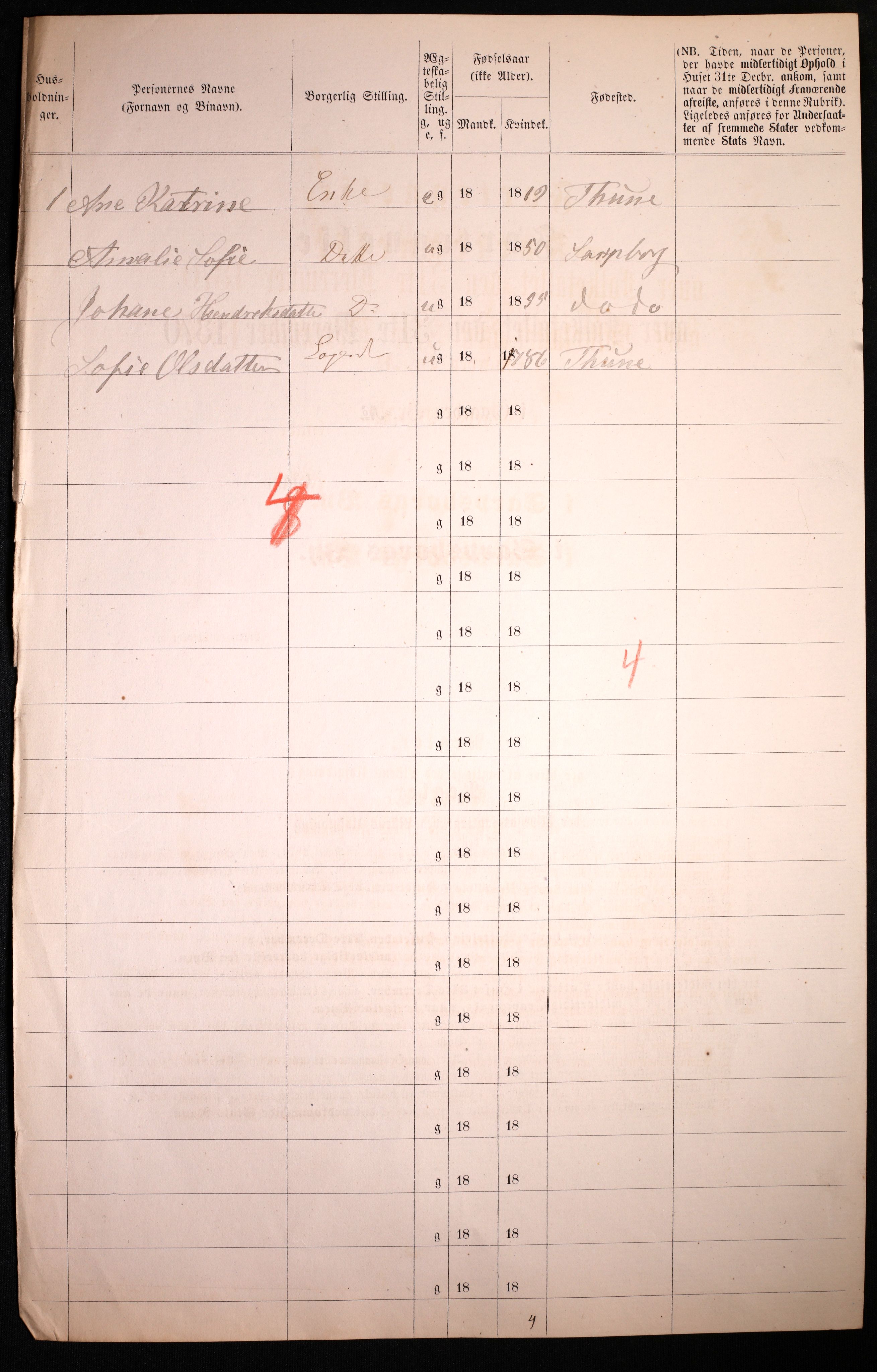 RA, 1870 census for 0102 Sarpsborg, 1870, p. 348