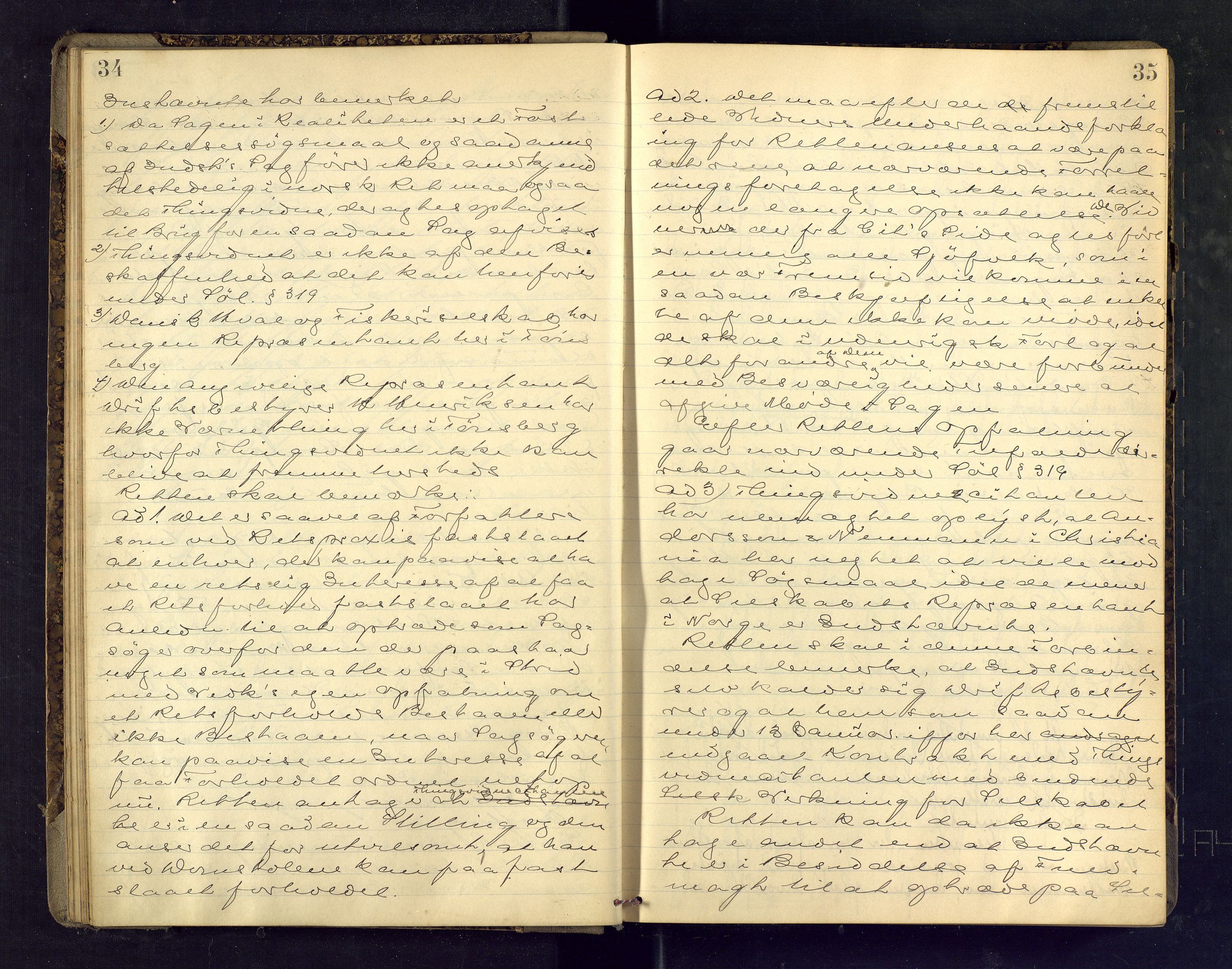 Tønsberg byfogd, AV/SAKO-A-224/F/Fb/L0014: Ekstrarettsprotokoll, 1903-1906, p. 34-35