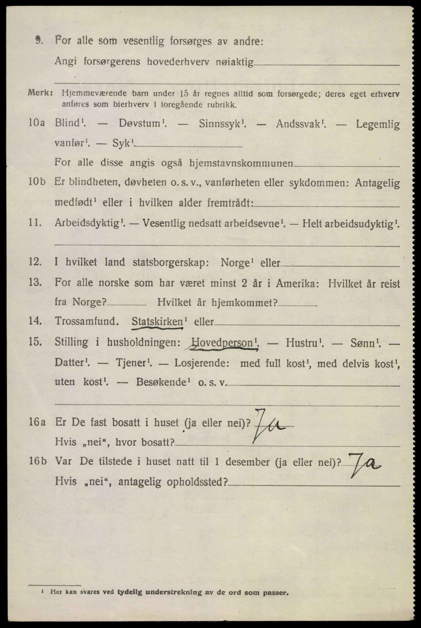 SAKO, 1920 census for Bø (Telemark), 1920, p. 6169