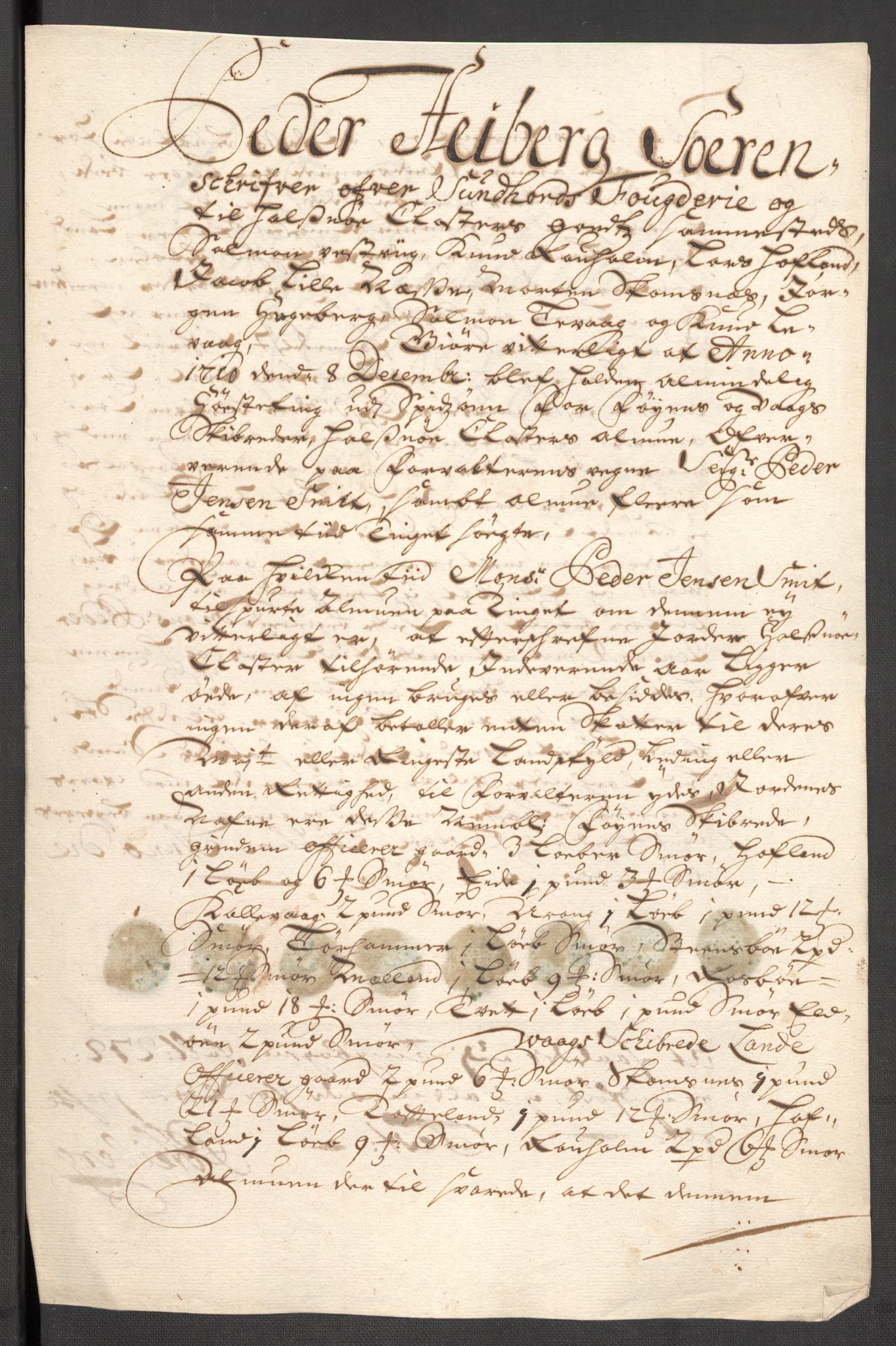 Rentekammeret inntil 1814, Reviderte regnskaper, Fogderegnskap, AV/RA-EA-4092/R48/L2986: Fogderegnskap Sunnhordland og Hardanger, 1709-1710, p. 570