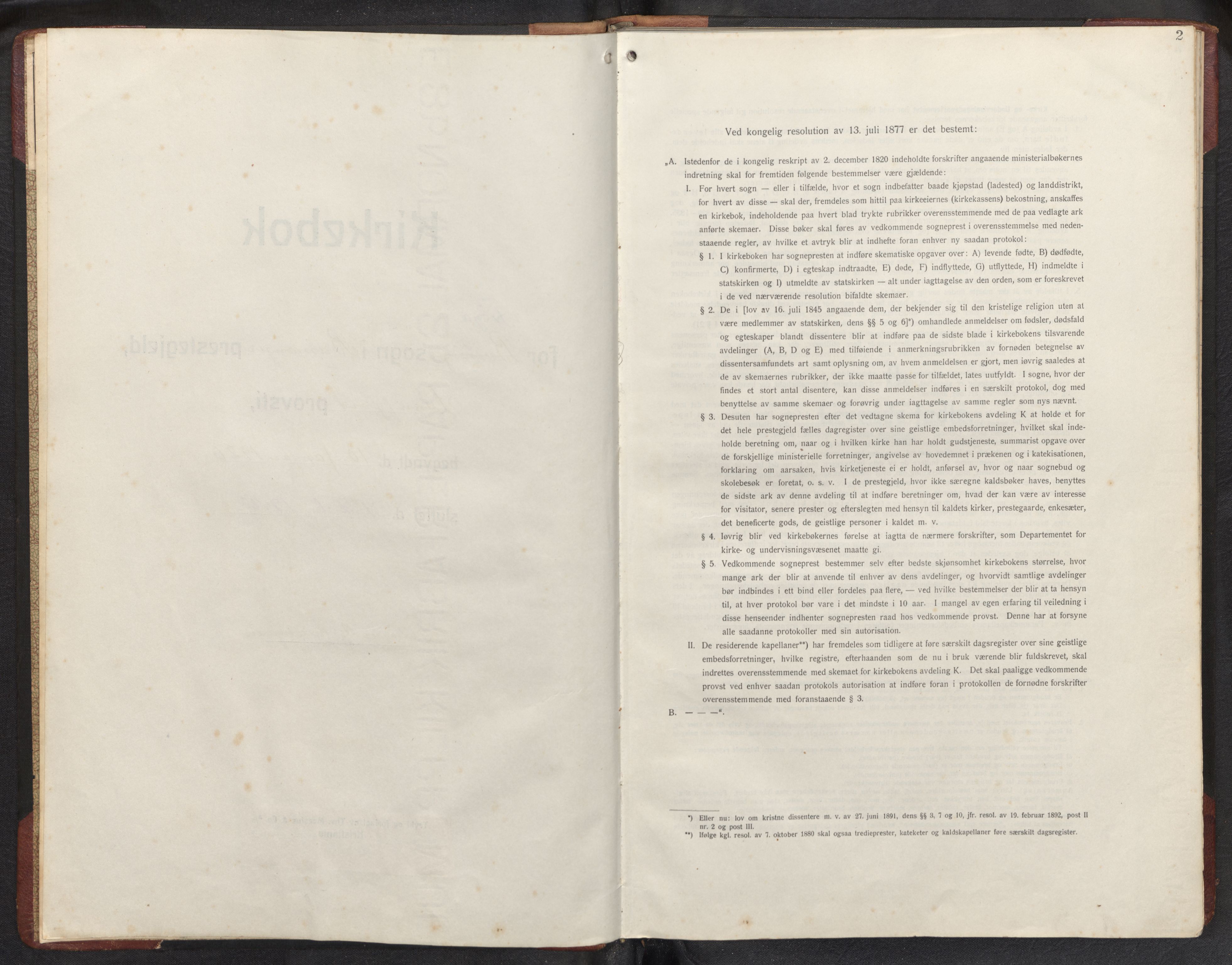 Bremanger sokneprestembete, SAB/A-82201/H/Hab/Habb/L0002: Parish register (copy) no. B 2, 1926-1945, p. 1b-2a