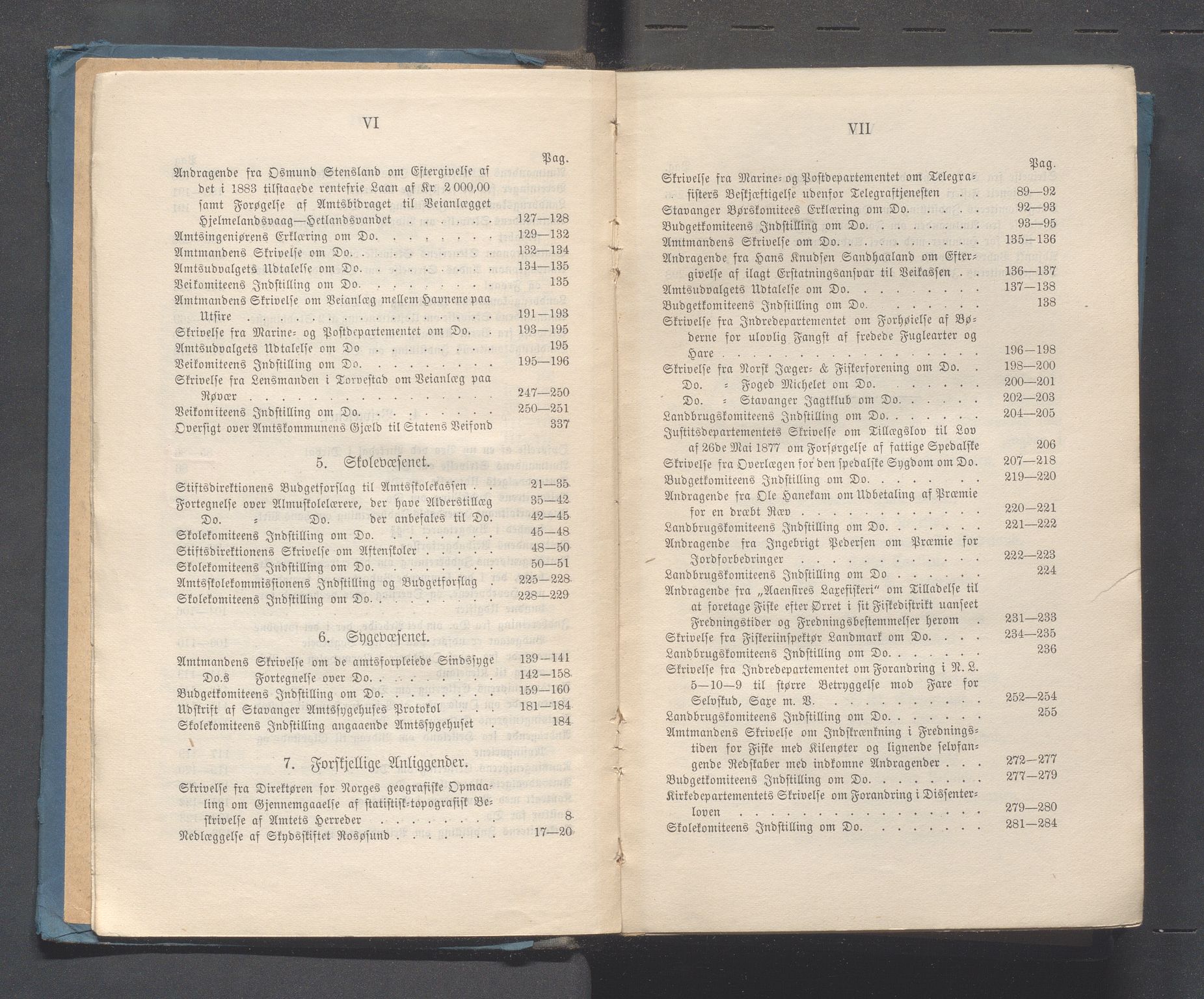 Rogaland fylkeskommune - Fylkesrådmannen , IKAR/A-900/A, 1884, p. 5