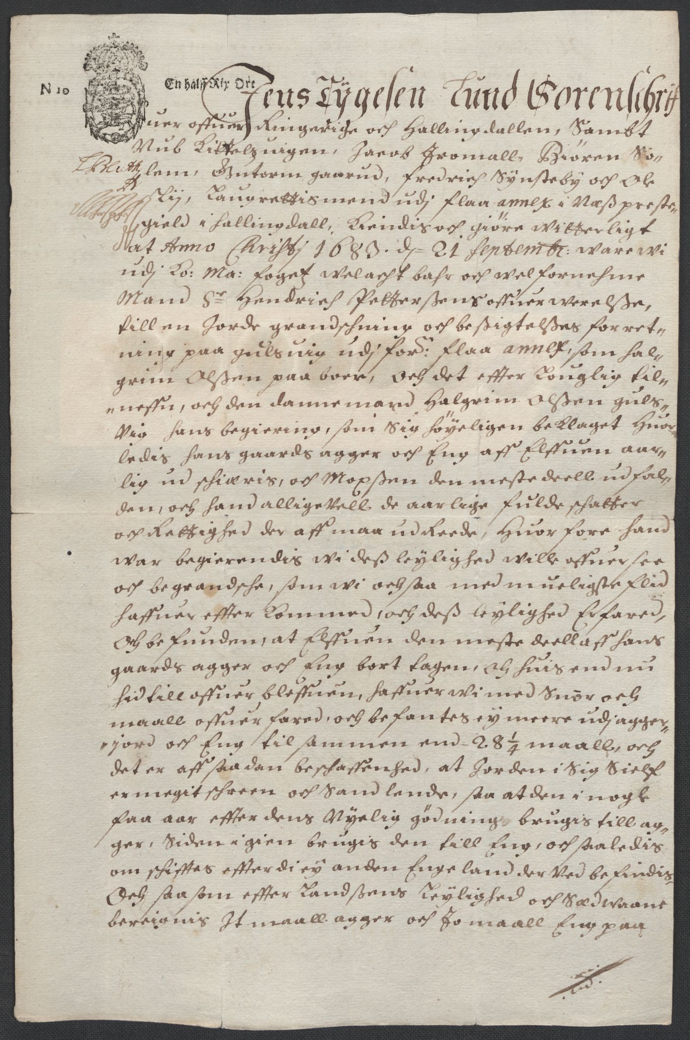 Rentekammeret inntil 1814, Reviderte regnskaper, Fogderegnskap, RA/EA-4092/R21/L1446: Fogderegnskap Ringerike og Hallingdal, 1683-1686, p. 277