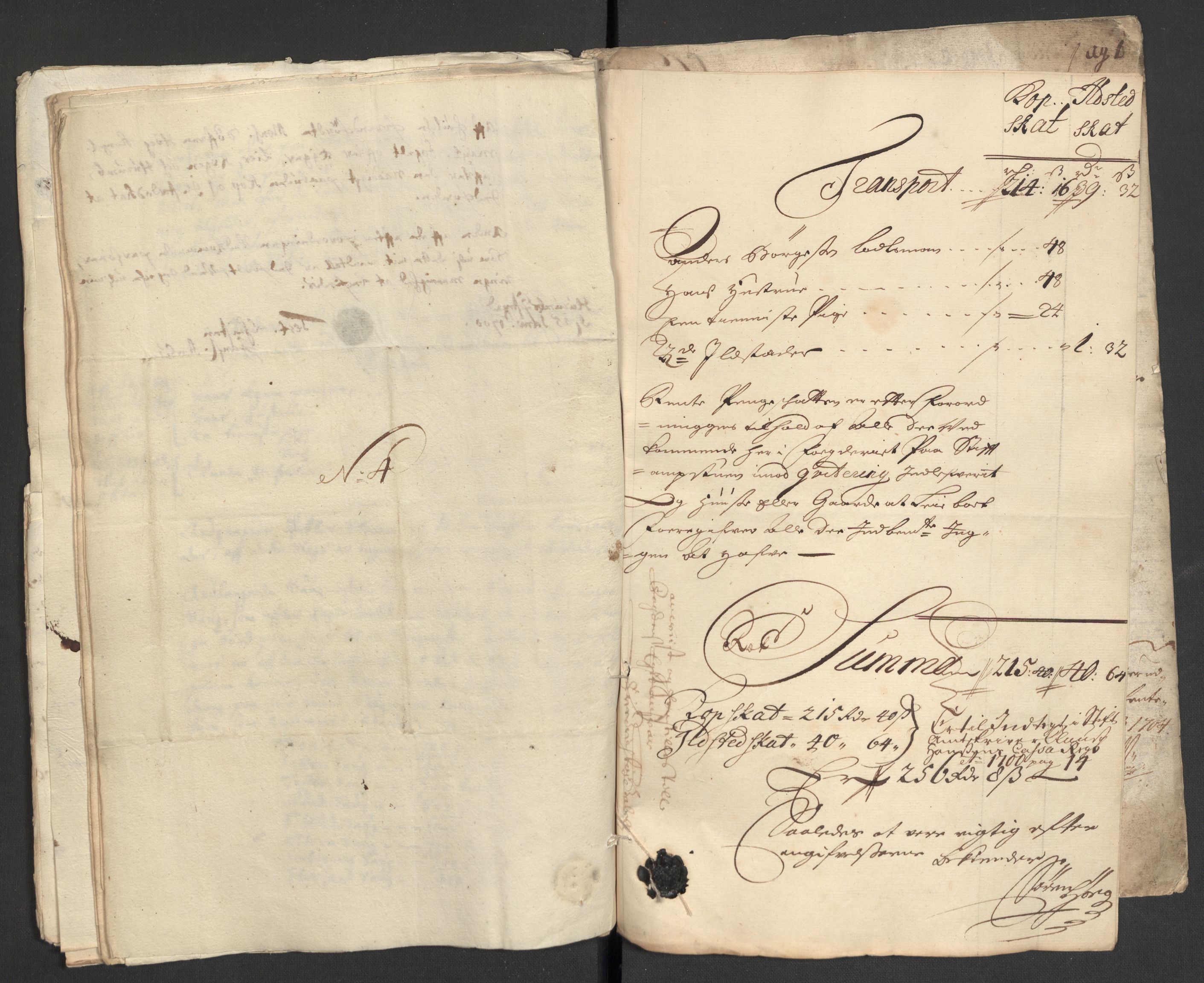 Rentekammeret inntil 1814, Reviderte regnskaper, Fogderegnskap, RA/EA-4092/R30/L1697: Fogderegnskap Hurum, Røyken, Eiker og Lier, 1700-1701, p. 38