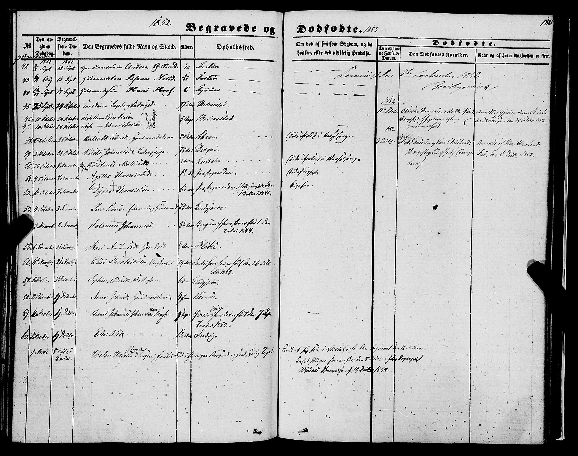 Luster sokneprestembete, AV/SAB-A-81101/H/Haa/Haaa/L0007: Parish register (official) no. A 7, 1849-1859, p. 180