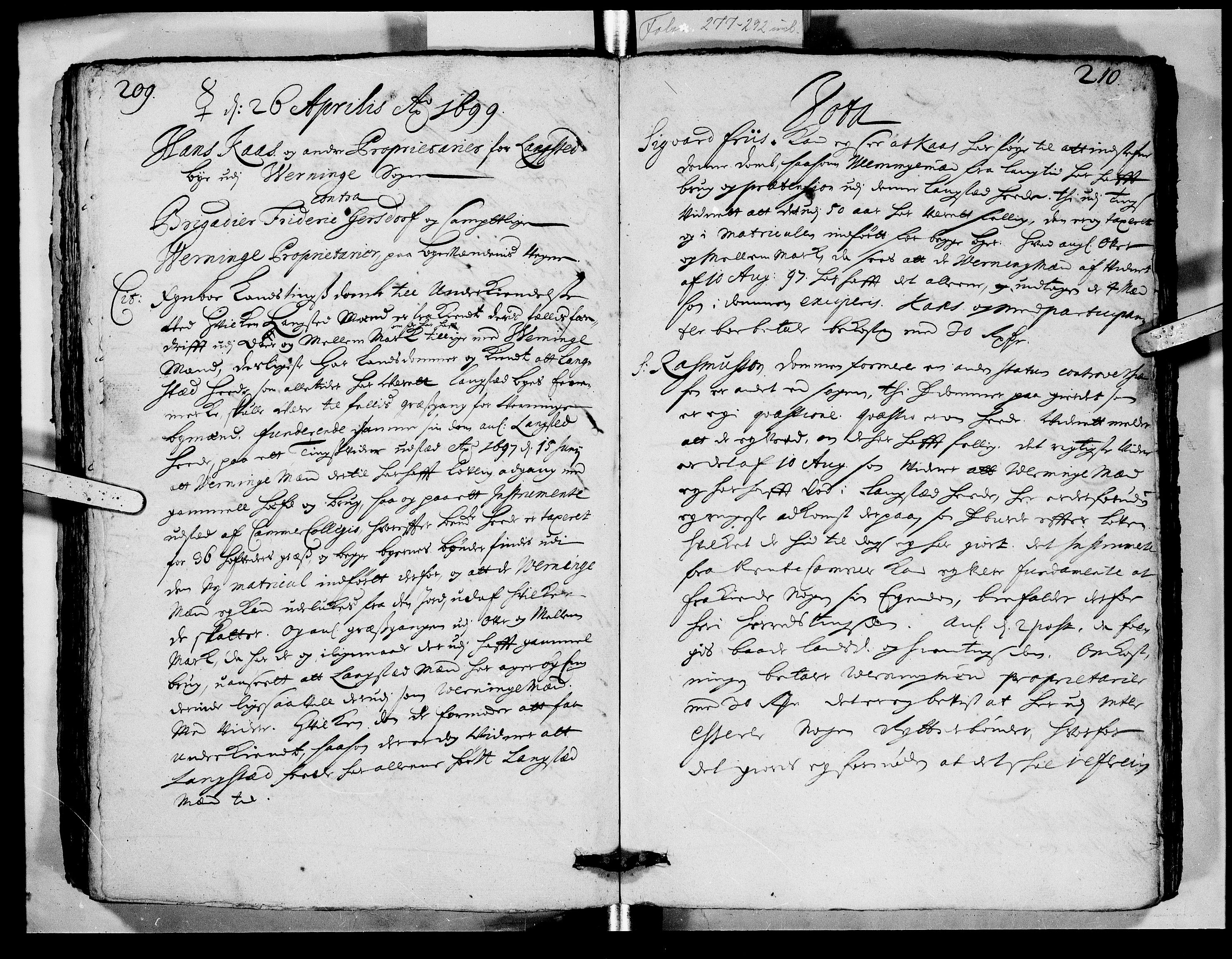 Højesteret, DRA/A-0009, 1699, p. 209-210