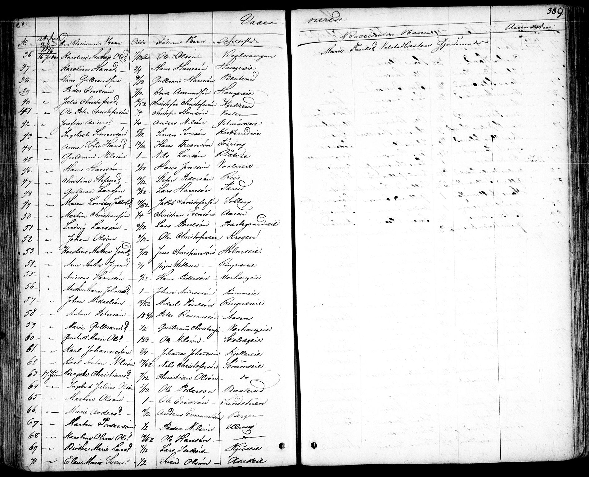 Skedsmo prestekontor Kirkebøker, AV/SAO-A-10033a/F/Fa/L0009: Parish register (official) no. I 9, 1830-1853, p. 389