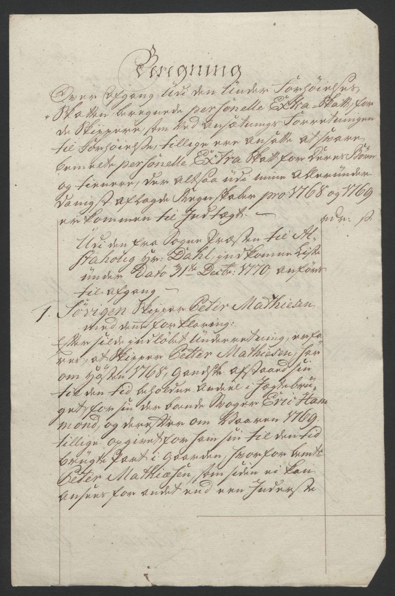 Rentekammeret inntil 1814, Reviderte regnskaper, Fogderegnskap, AV/RA-EA-4092/R65/L4573: Ekstraskatten Helgeland, 1762-1772, p. 297