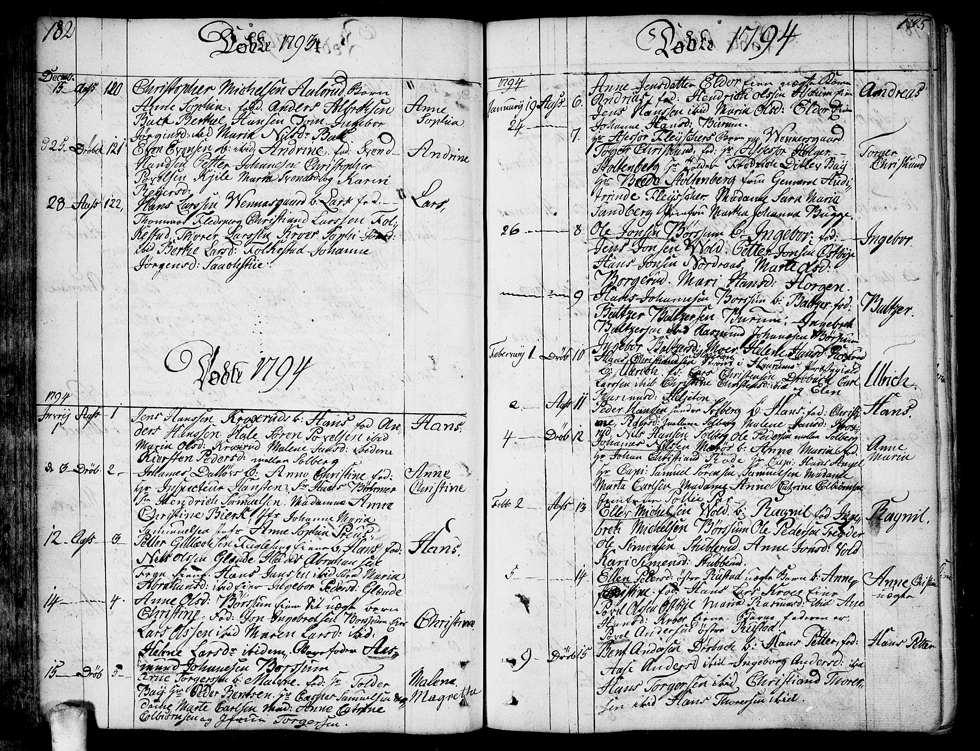 Ås prestekontor Kirkebøker, SAO/A-10894/F/Fa/L0002: Parish register (official) no. I 2, 1778-1813, p. 182-183