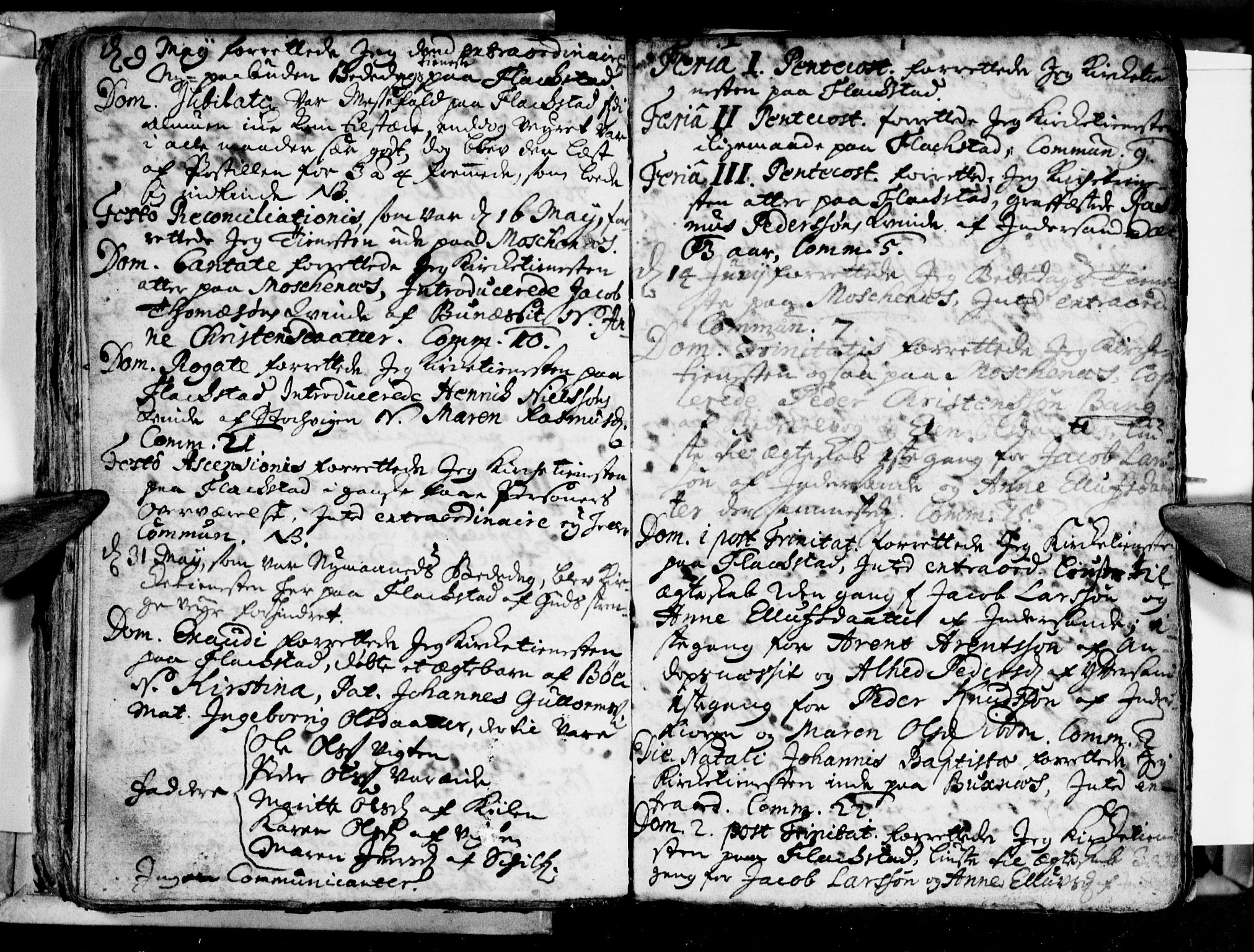 Ministerialprotokoller, klokkerbøker og fødselsregistre - Nordland, AV/SAT-A-1459/881/L1162: Curate's parish register no. 881B01, 1704-1748