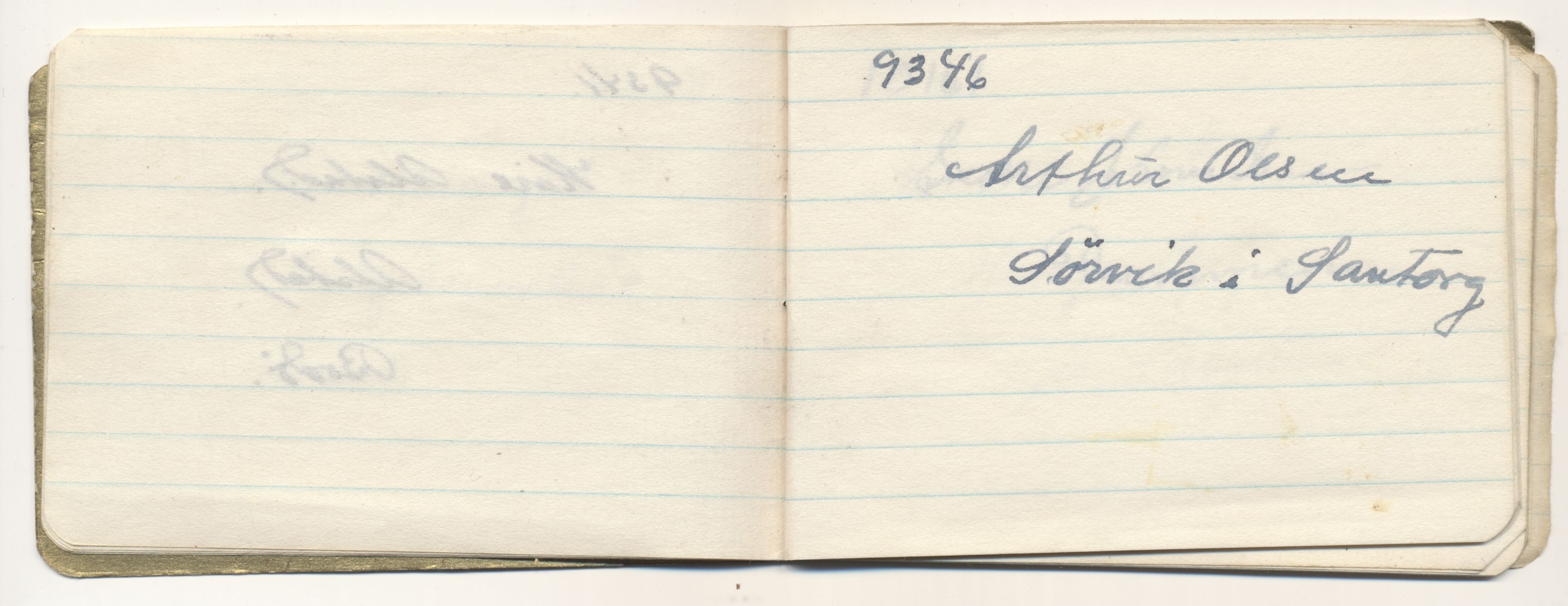 Falstadsenteret, dokumentsamling, FSM/A-001/F/L0494: Fredriksen, Ragna (f. 1922) og Gunnar (f. 1921), 1944-1945