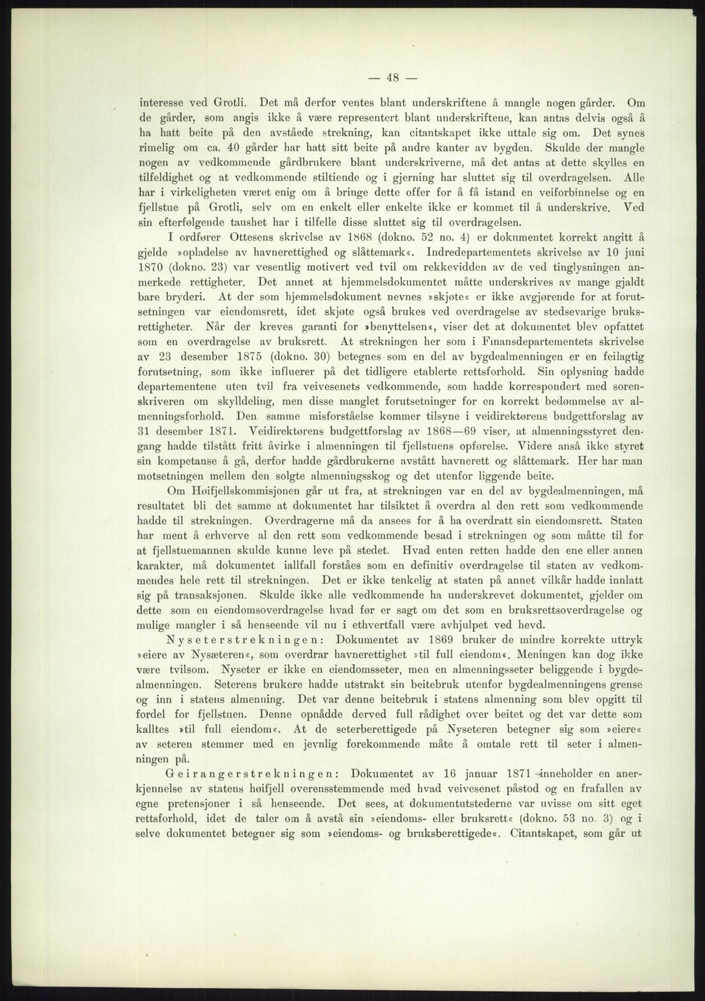 Høyfjellskommisjonen, AV/RA-S-1546/X/Xa/L0001: Nr. 1-33, 1909-1953, p. 2957