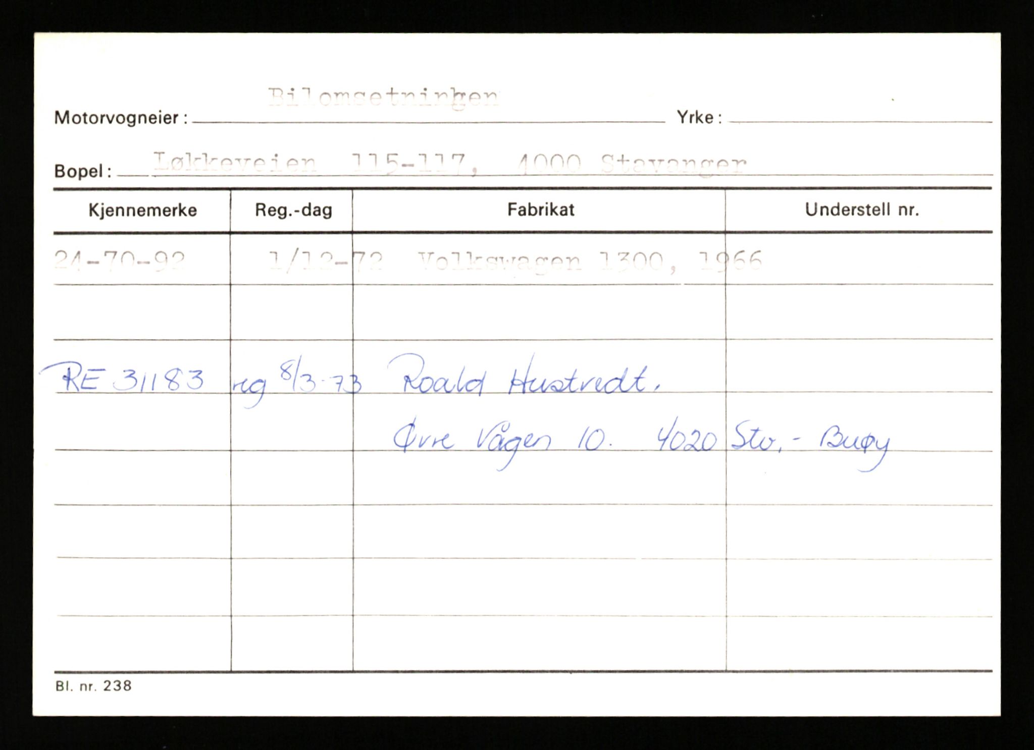 Stavanger trafikkstasjon, AV/SAST-A-101942/0/G/L0011: Registreringsnummer: 240000 - 363477, 1930-1971, p. 301