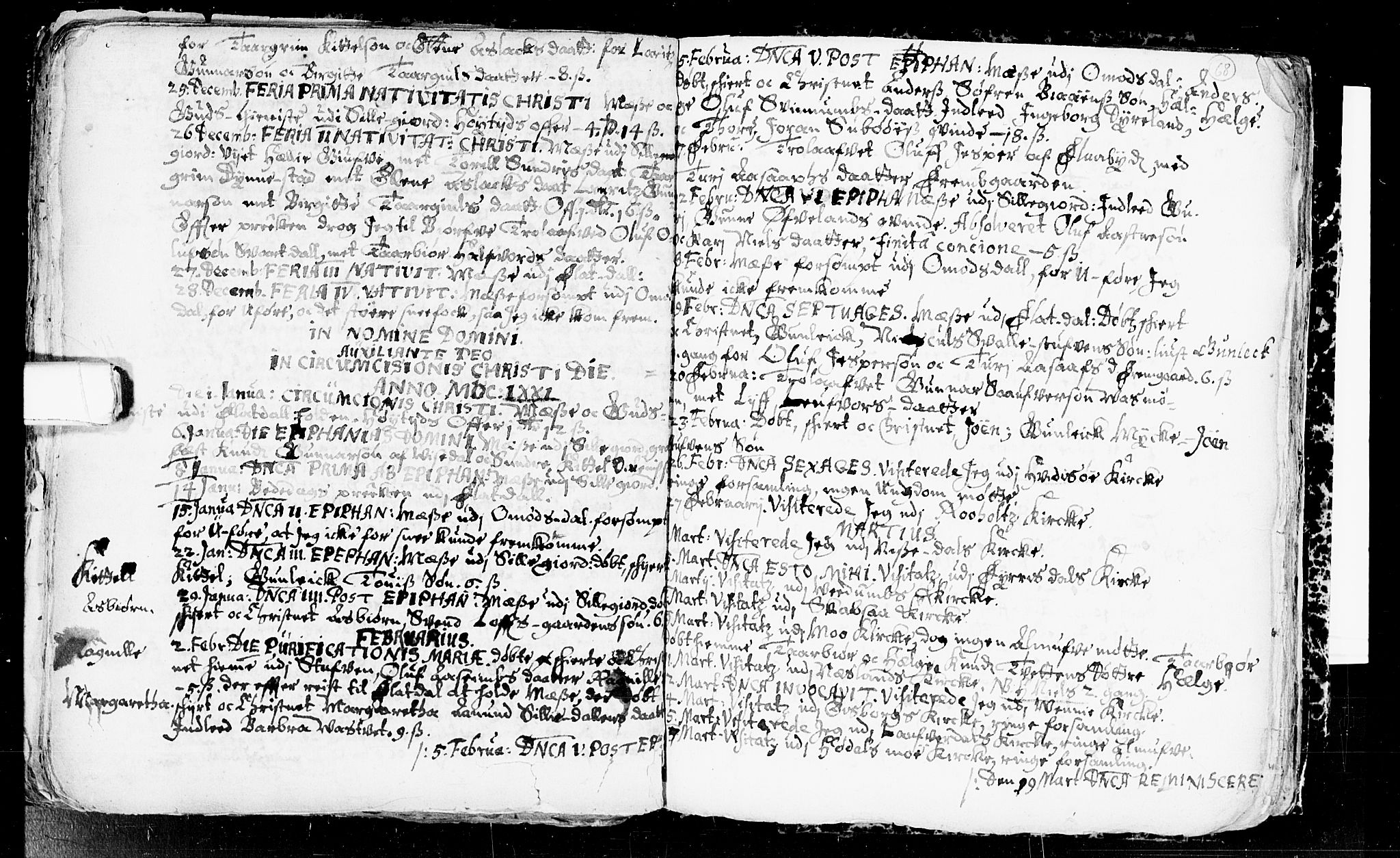 Seljord kirkebøker, SAKO/A-20/F/Fa/L0001: Parish register (official) no. I 1, 1654-1686, p. 68
