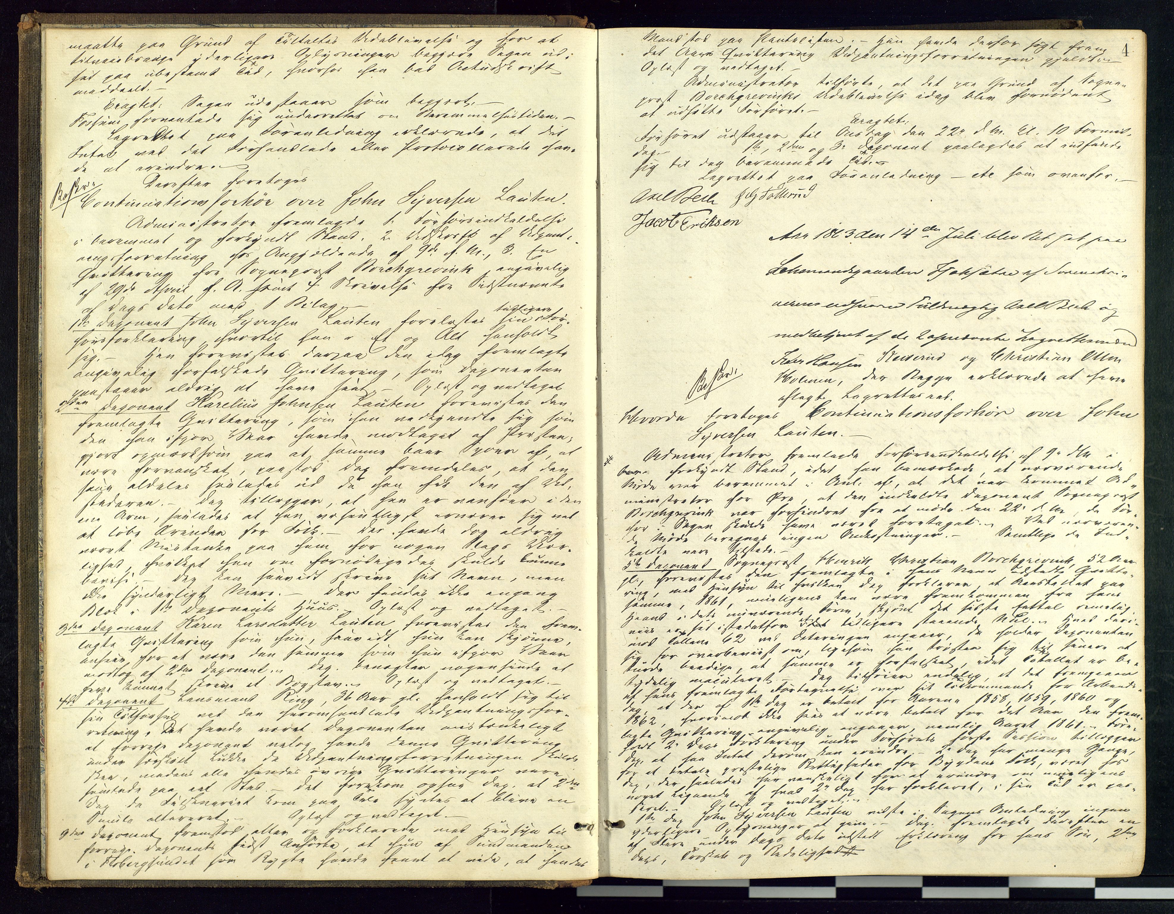 Solør tingrett, AV/SAH-TING-008/G/Gc/Gca/L0011: Ekstrarettsprotokoll, 1863-1866, p. 4