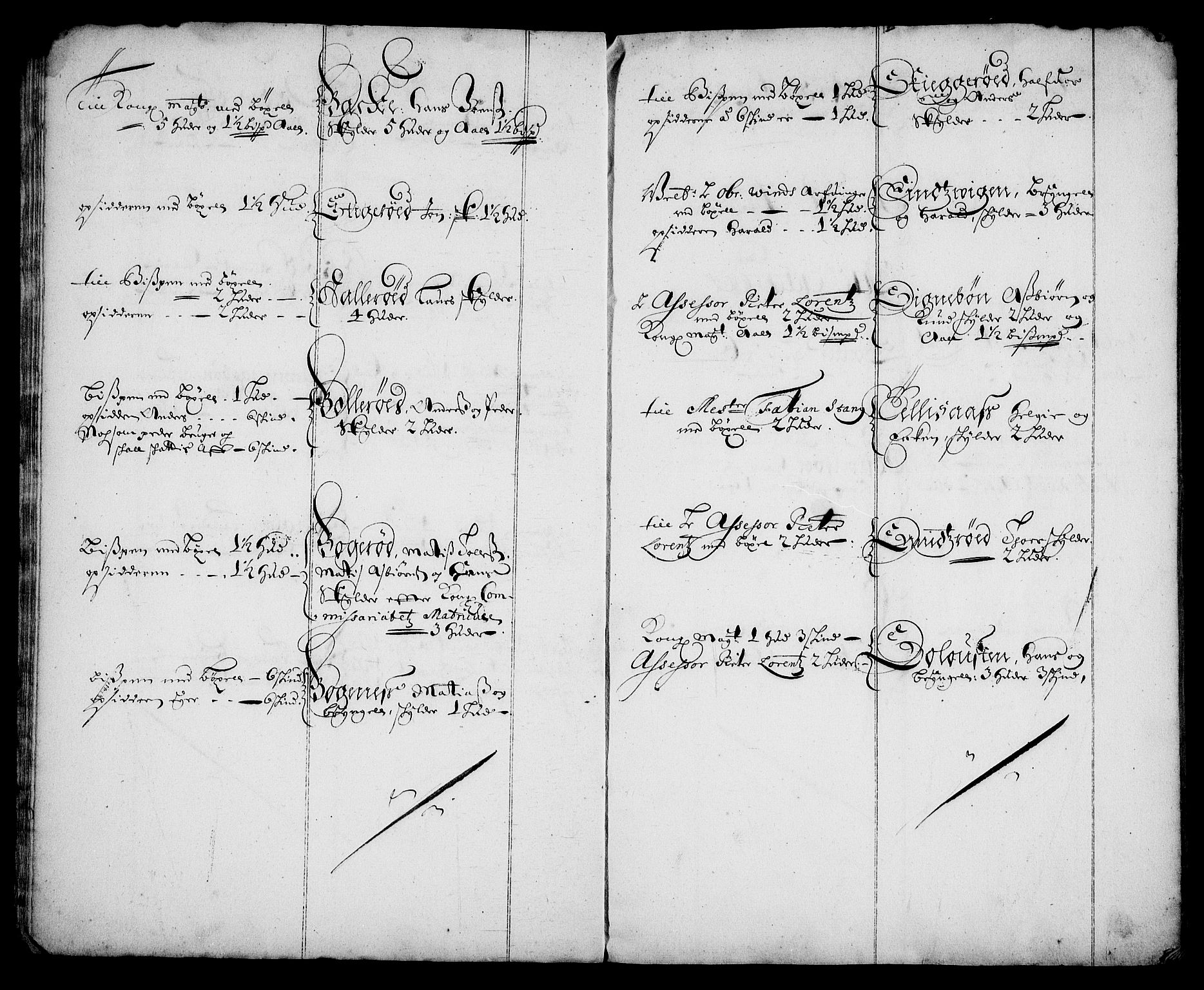 Rentekammeret inntil 1814, Realistisk ordnet avdeling, AV/RA-EA-4070/N/Na/L0005/0005: [XI j]: Forskjellige jordebøker fra 1600-tallet: / Leilendingsgårder i Idd og Marker, 1688