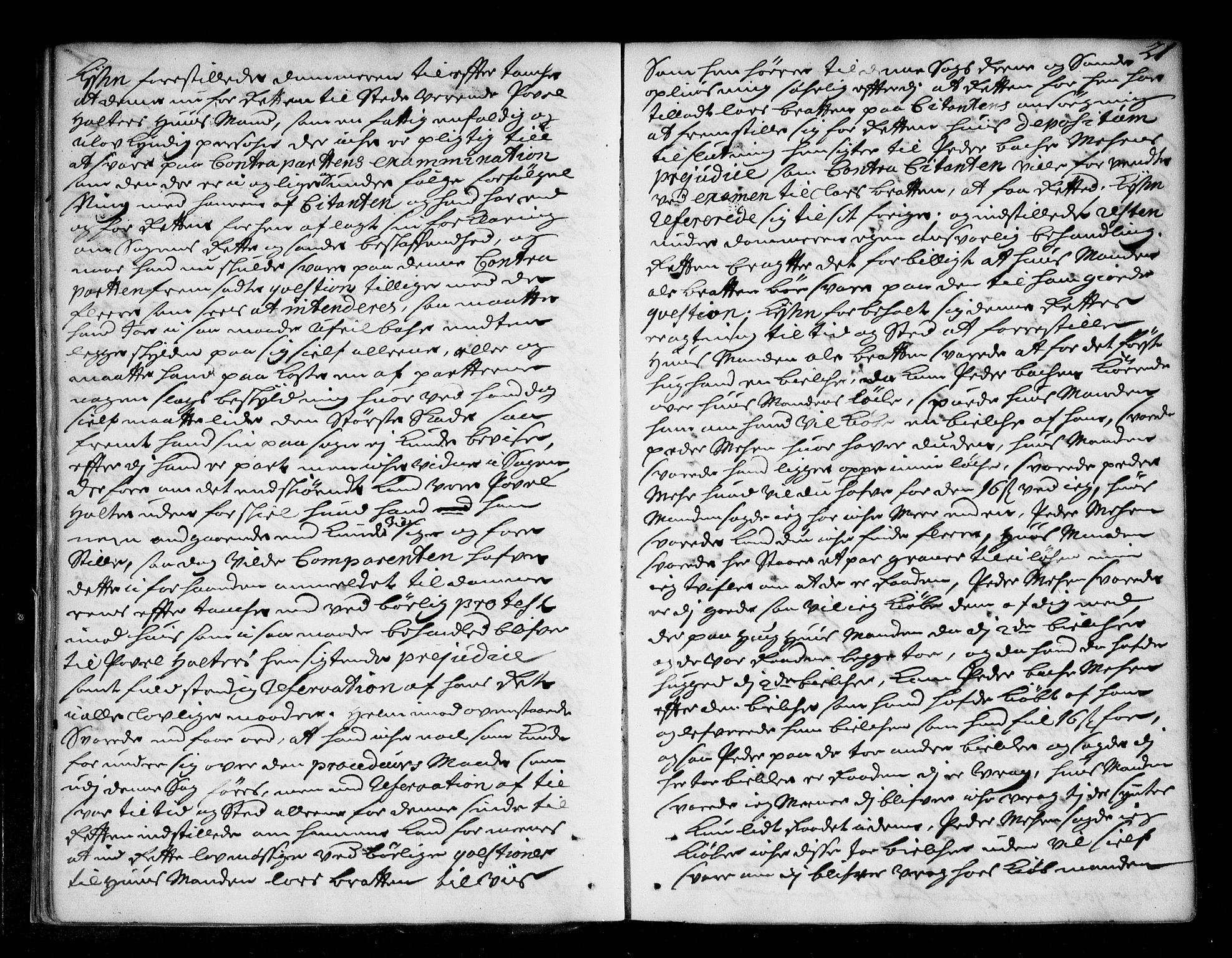 Lier, Røyken og Hurum sorenskriveri, AV/SAKO-A-89/F/Fa/L0050: Tingbok, 1741-1745, p. 21