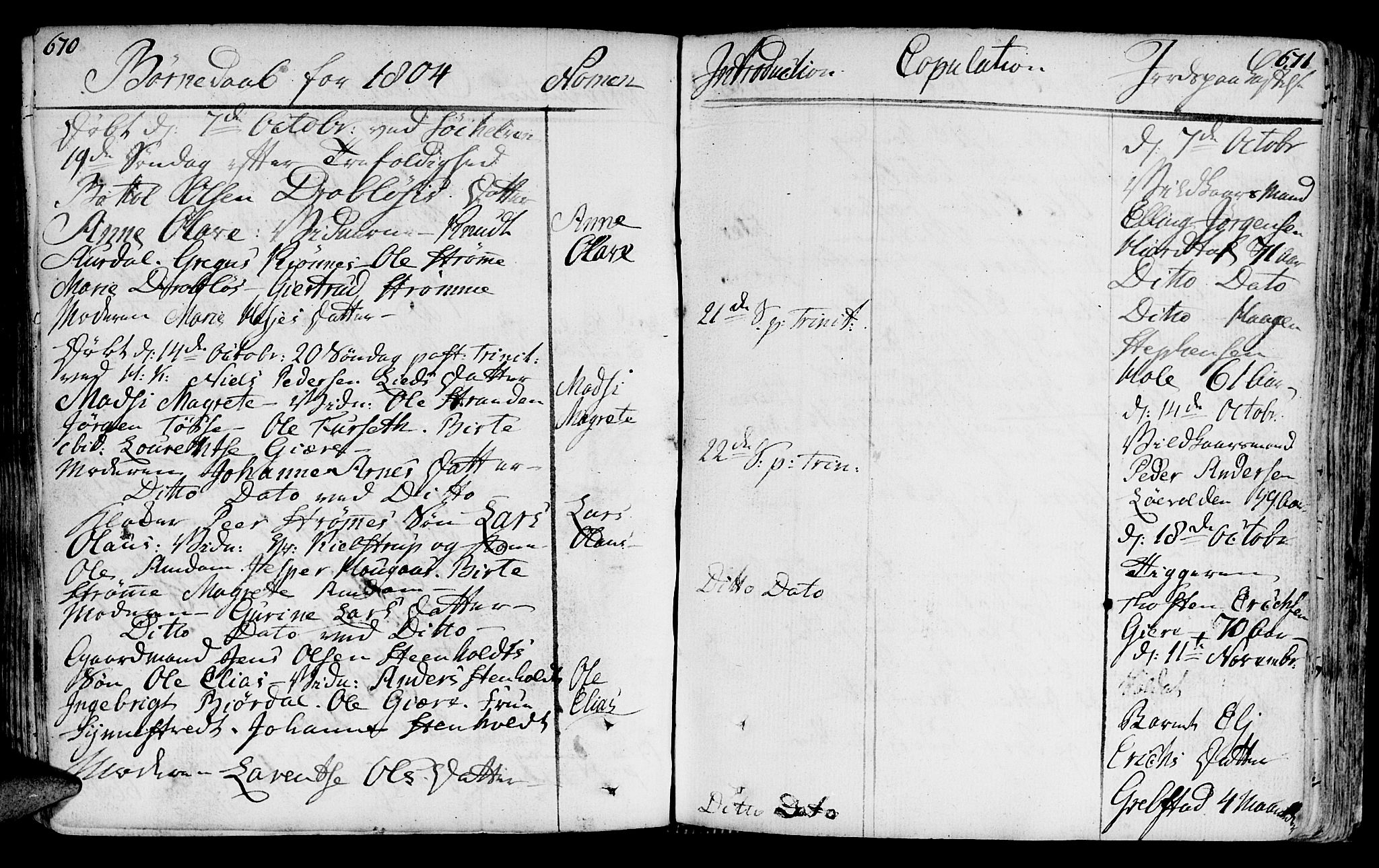 Ministerialprotokoller, klokkerbøker og fødselsregistre - Møre og Romsdal, AV/SAT-A-1454/522/L0308: Parish register (official) no. 522A03, 1773-1809, p. 670-671