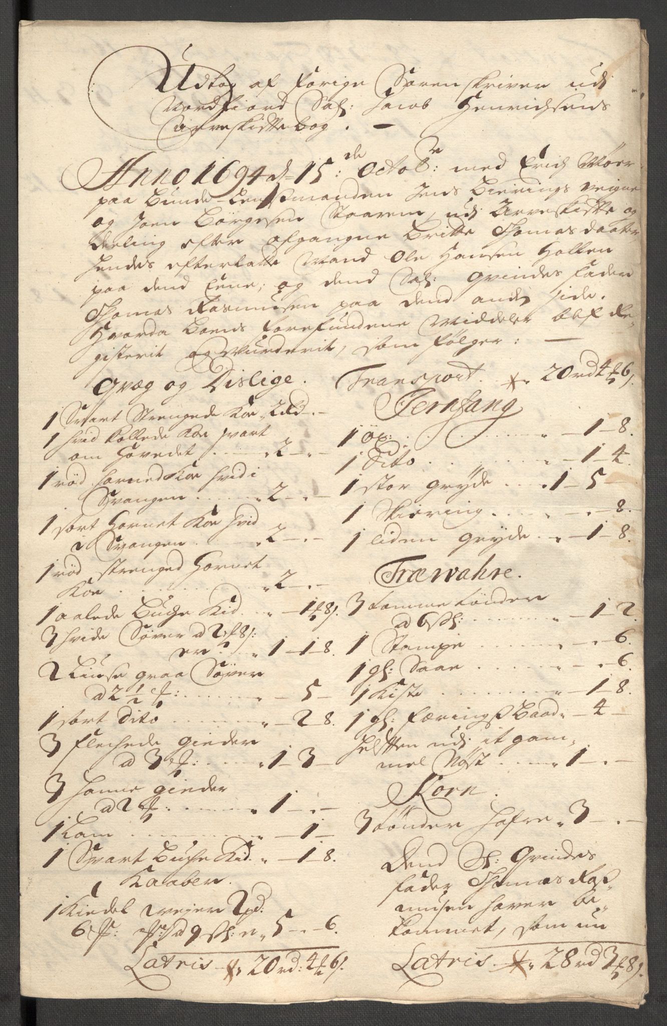 Rentekammeret inntil 1814, Reviderte regnskaper, Fogderegnskap, RA/EA-4092/R53/L3424: Fogderegnskap Sunn- og Nordfjord, 1699, p. 552