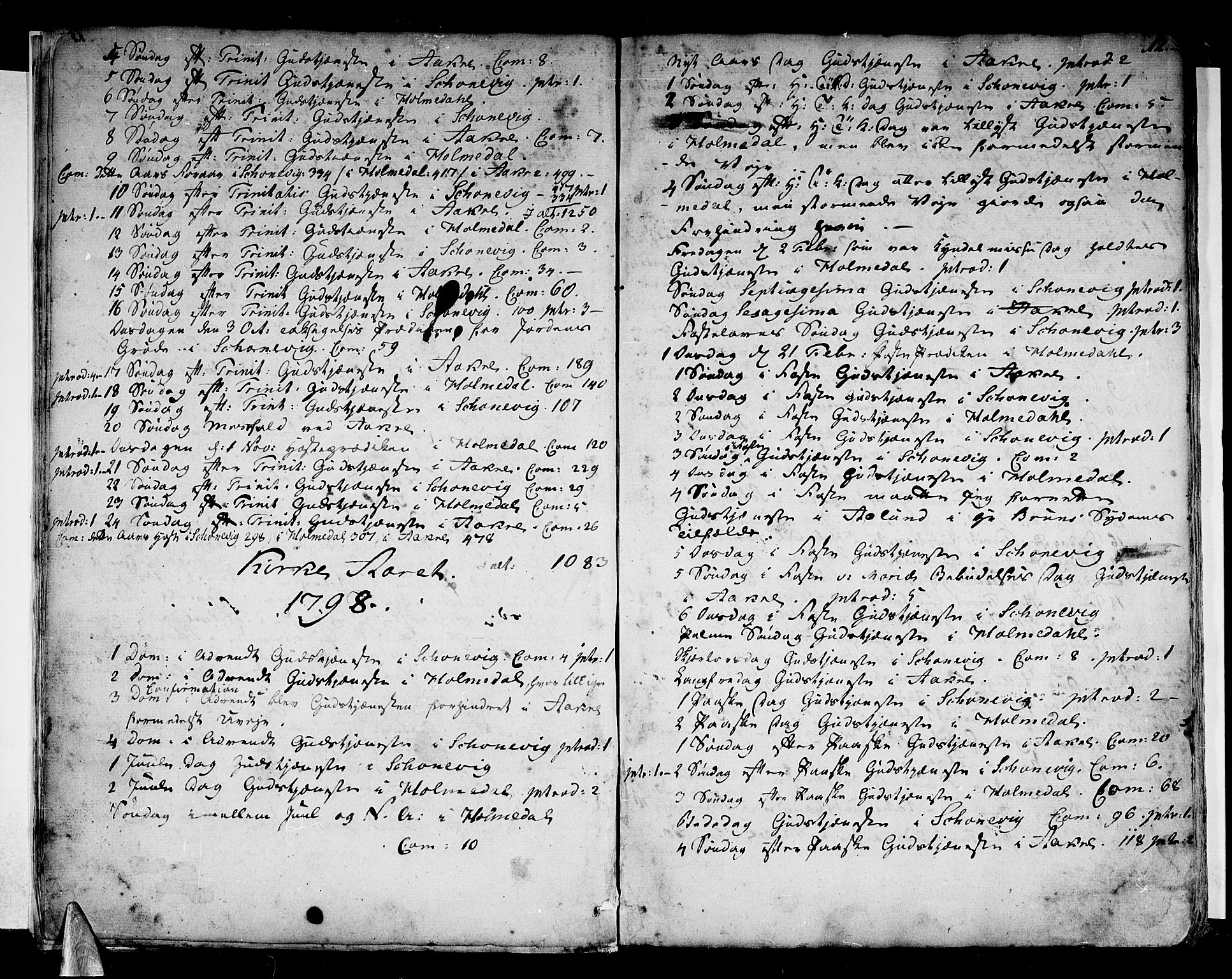 Skånevik sokneprestembete, SAB/A-77801/H/Haa: Parish register (official) no. A 2, 1790-1824, p. 12